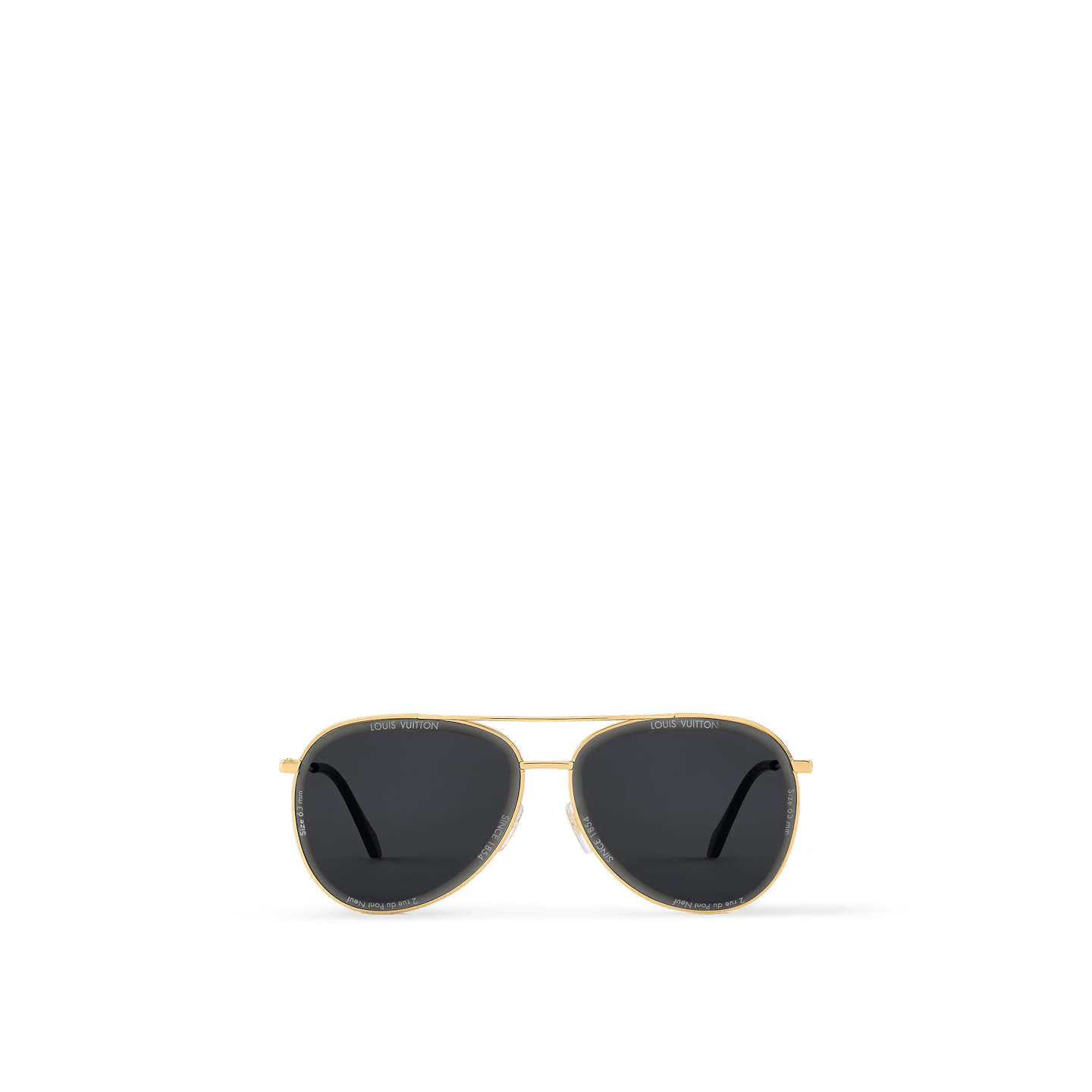 Louis Vuitton LV Super Vision Metal Pilot Sunglasses Size ONE SIZE - 1 Thumbnail