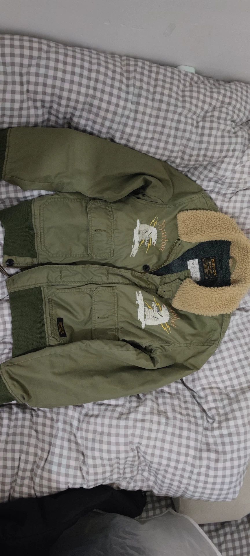 Neighborhood neighborhood burton collaboration embroidery cotton jacket Size US S / EU 44-46 / 1 - 1 Thumbnail