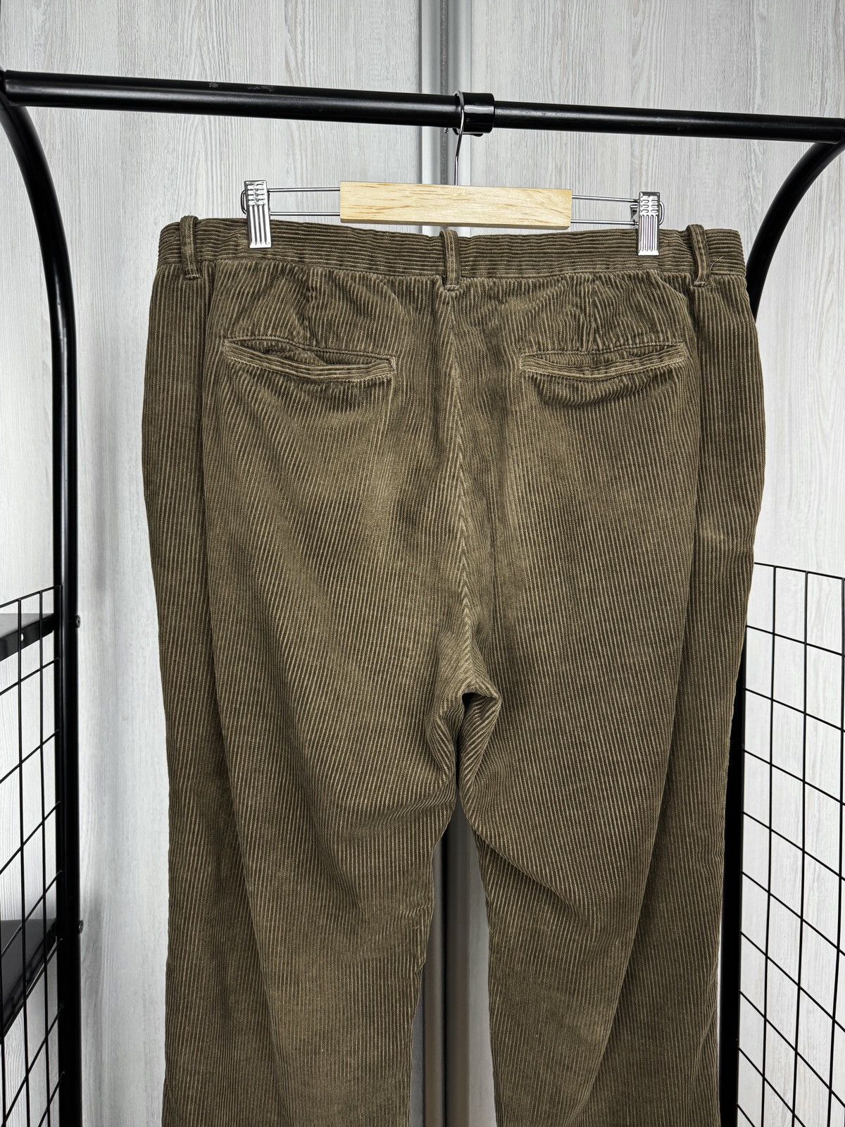 Allsaints Allsaints Brook Corduroy Straight Khaki Trousers Size US 36 / EU 52 - 7 Thumbnail