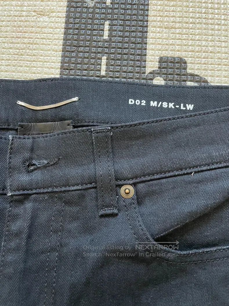 Saint Laurent Paris SAINT LAURENT SS21 D02 Slim Fit Jeans. Size US 33 - 5 Thumbnail