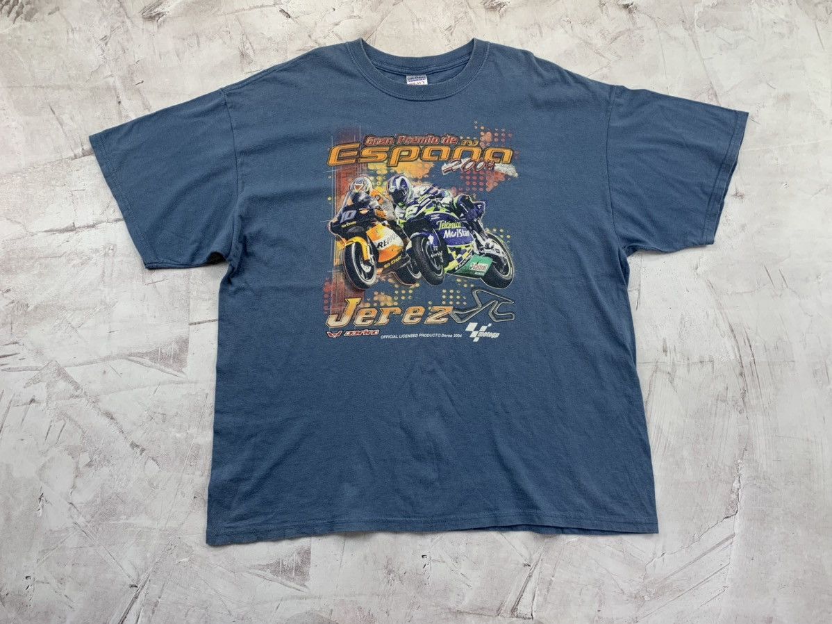 Vintage Mens vintage t shirt Gran Premio De Espana 2004 Motogp Size US XXL / EU 58 / 5 - 1 Thumbnail