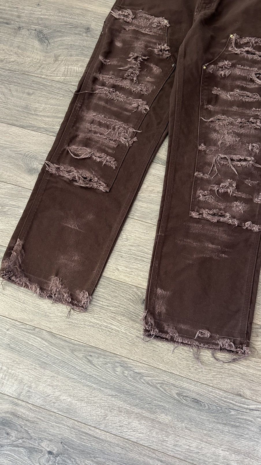 Carhartt Carhartt Brown Double Knees Size US 32 / EU 48 - 4 Thumbnail