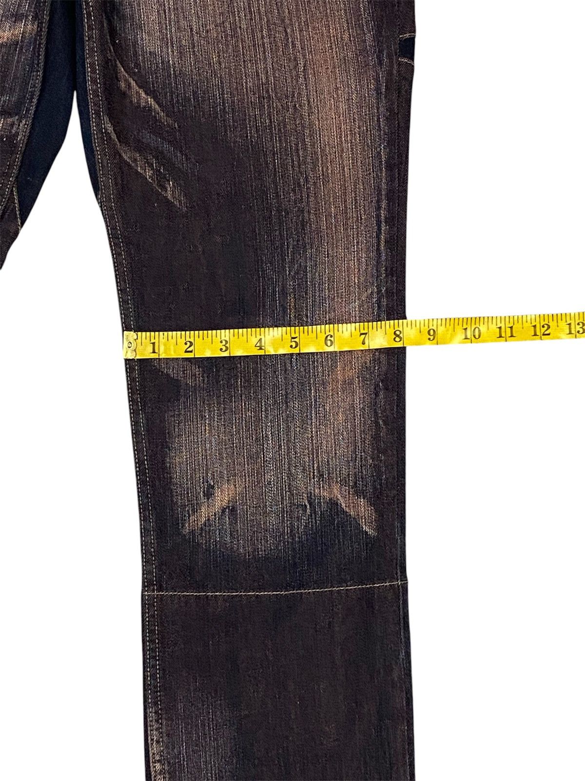 PPFM PPFM Star Mud-Wash Stretch Denim Pants Size US 30 / EU 46 - 17 Thumbnail