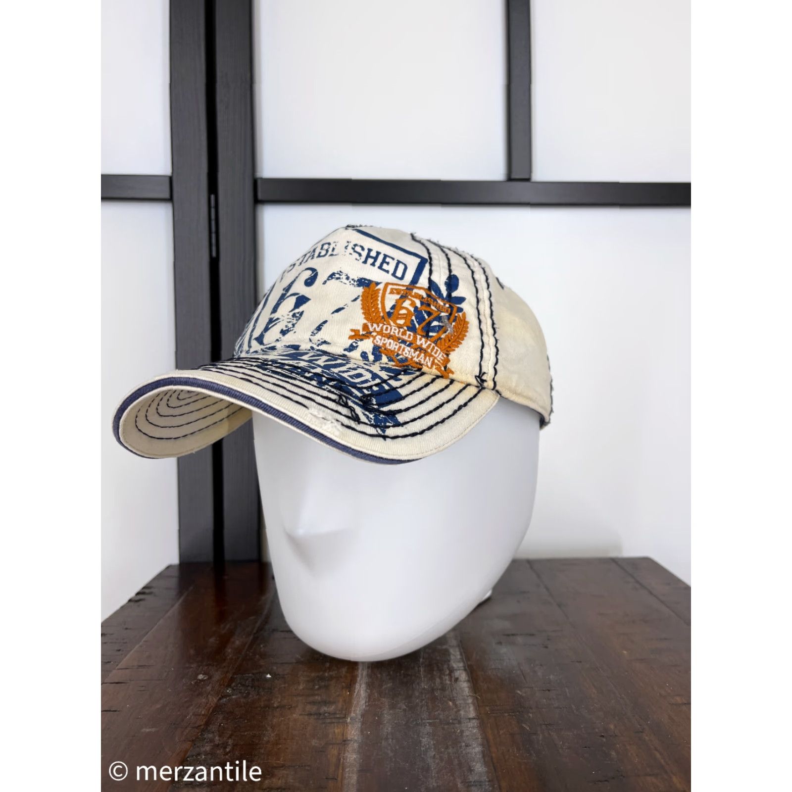 Vintage Sportsman Hat Cap Strap Back Mens Beige Size ONE SIZE - 4 Thumbnail