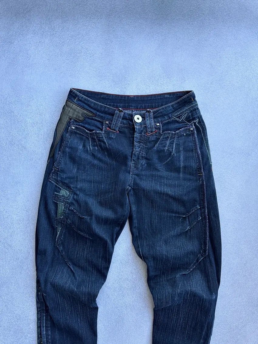 Japanese Brand × Marithe + Francois Girbaud × Vintage Vintage Marithe Francois Girbaud Italy Zipper Jeans Size US 26 / EU 42 - 5 Thumbnail