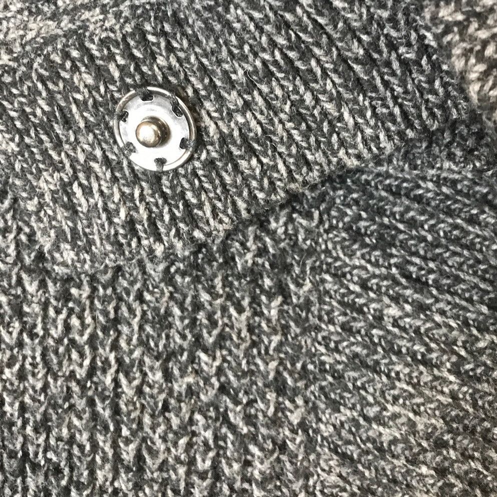 Old Navy Old Navy Gray Lamb’s Wool Collared Long Sleeve Cardigan L Size L / US 10 / IT 46 - 7 Thumbnail