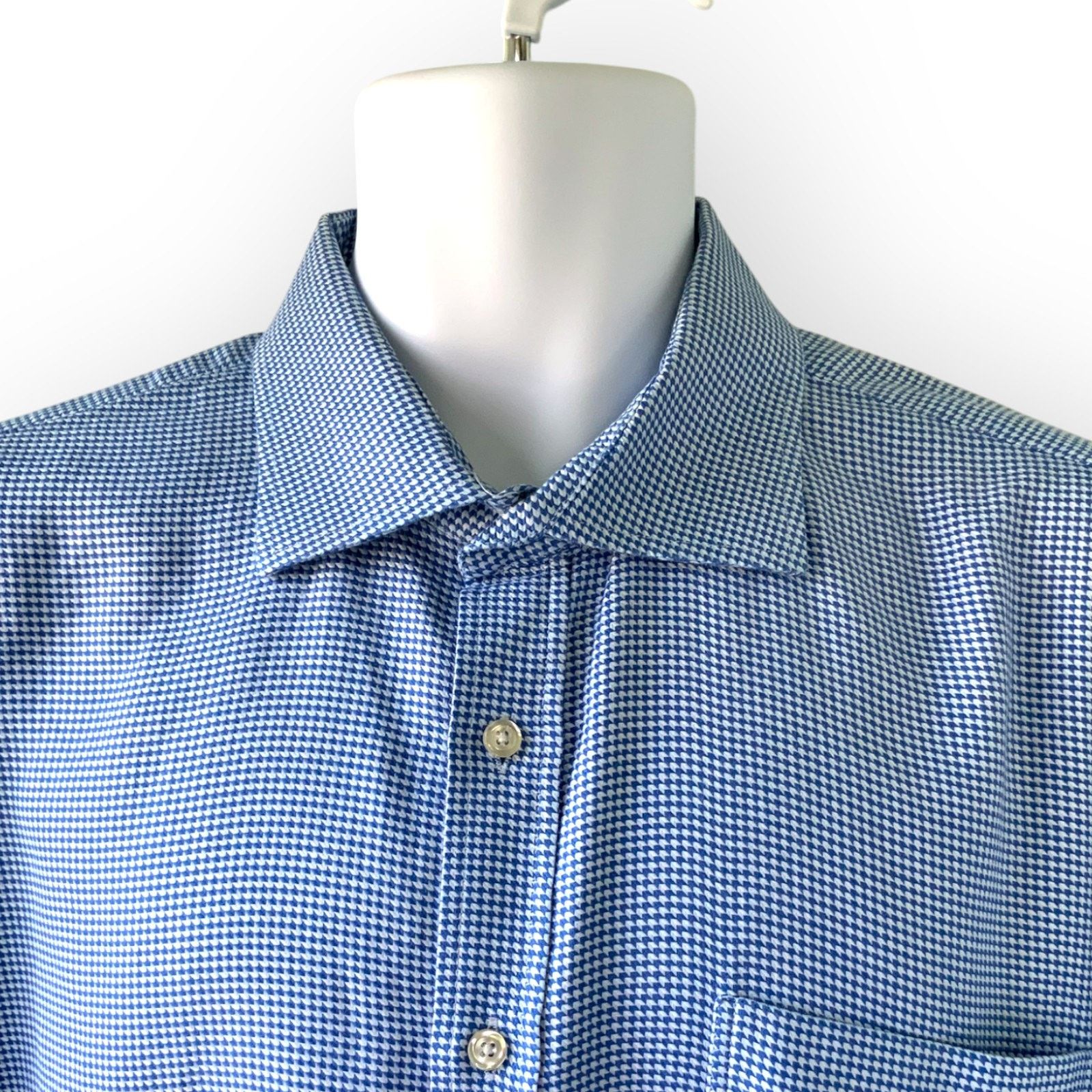 Peter Millar Peter Millar Button Down X Large Long Sleeve Collared Shirt Size US XL / EU 56 / 4 - 3 Thumbnail
