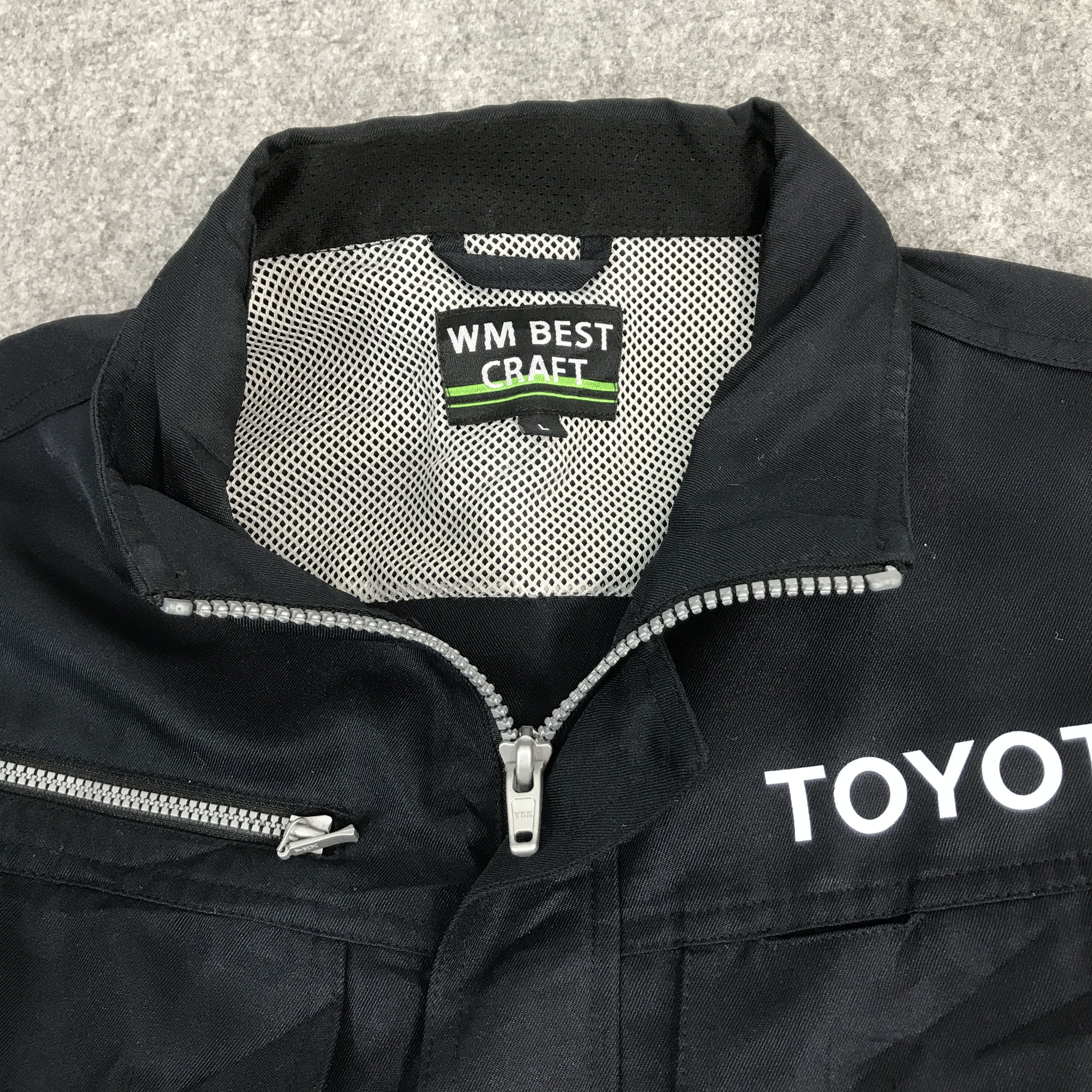Japanese Brand toyota racing black japan uniform jacket Size US L / EU 52-54 / 3 - 8 Thumbnail