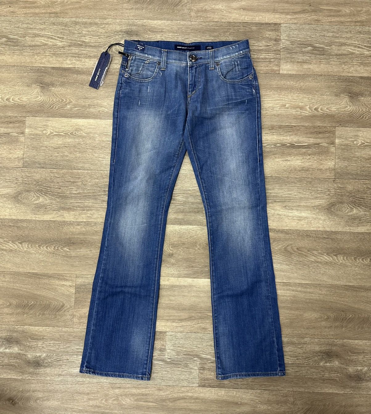 Miss Sixty Women’s Miss Sixty Flared Jeans Size M Blue Avant-Garde Size 28" / US 6 / IT 42 - 2 Thumbnail