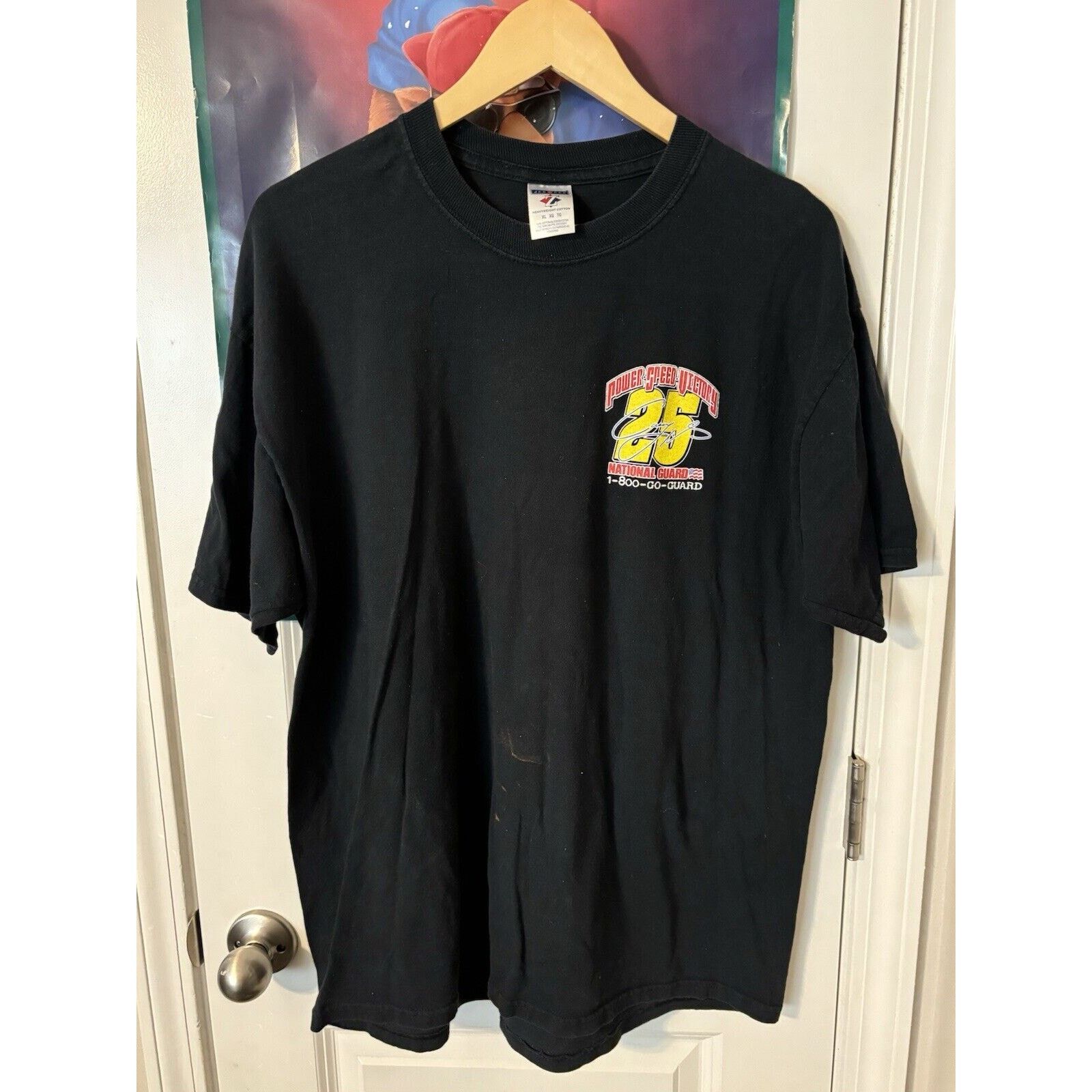 Other vintage nascar black #25 distressed national T-shirt Size Xl Size US XL / EU 56 / 4 - 3 Thumbnail