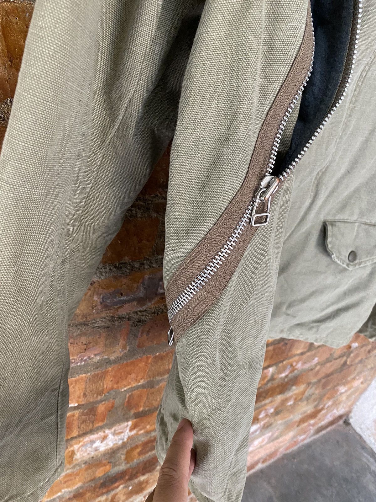 Japanese Brand 1990s Westborne Japan Large “5 zip” Dual Zipper 180 Degree Size US L / EU 52-54 / 3 - 9 Thumbnail