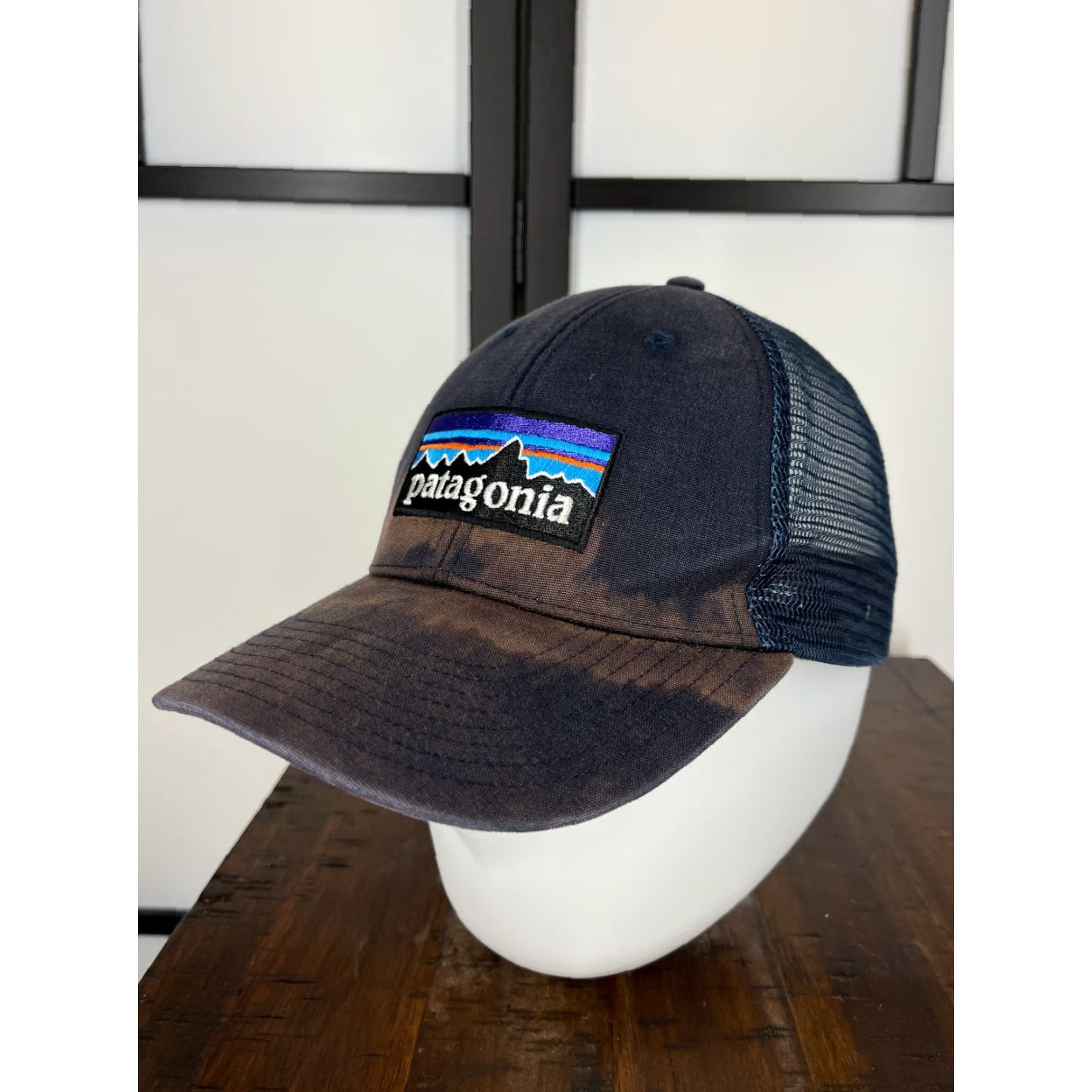 Patagonia Patagonia Hat Cap Snap Back Adult One Size Blue Fitz Roy Embroidered Trucker Shirt/Hat Womens/Mens Boys/Girls Size ONE SIZE - 4 Thumbnail
