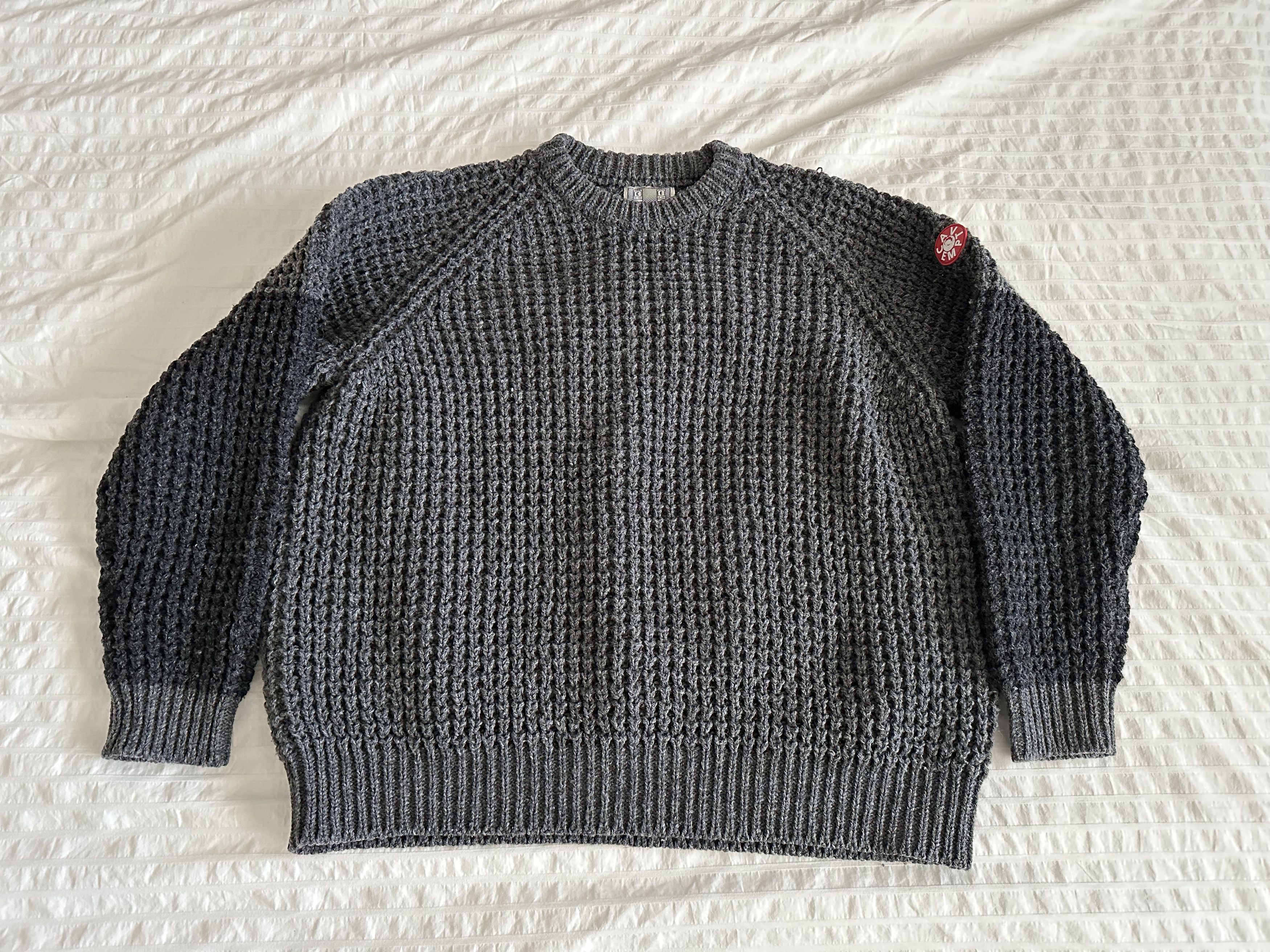 Cav Empt Cav Empt Stripe Loose Waffle Knit | Grailed