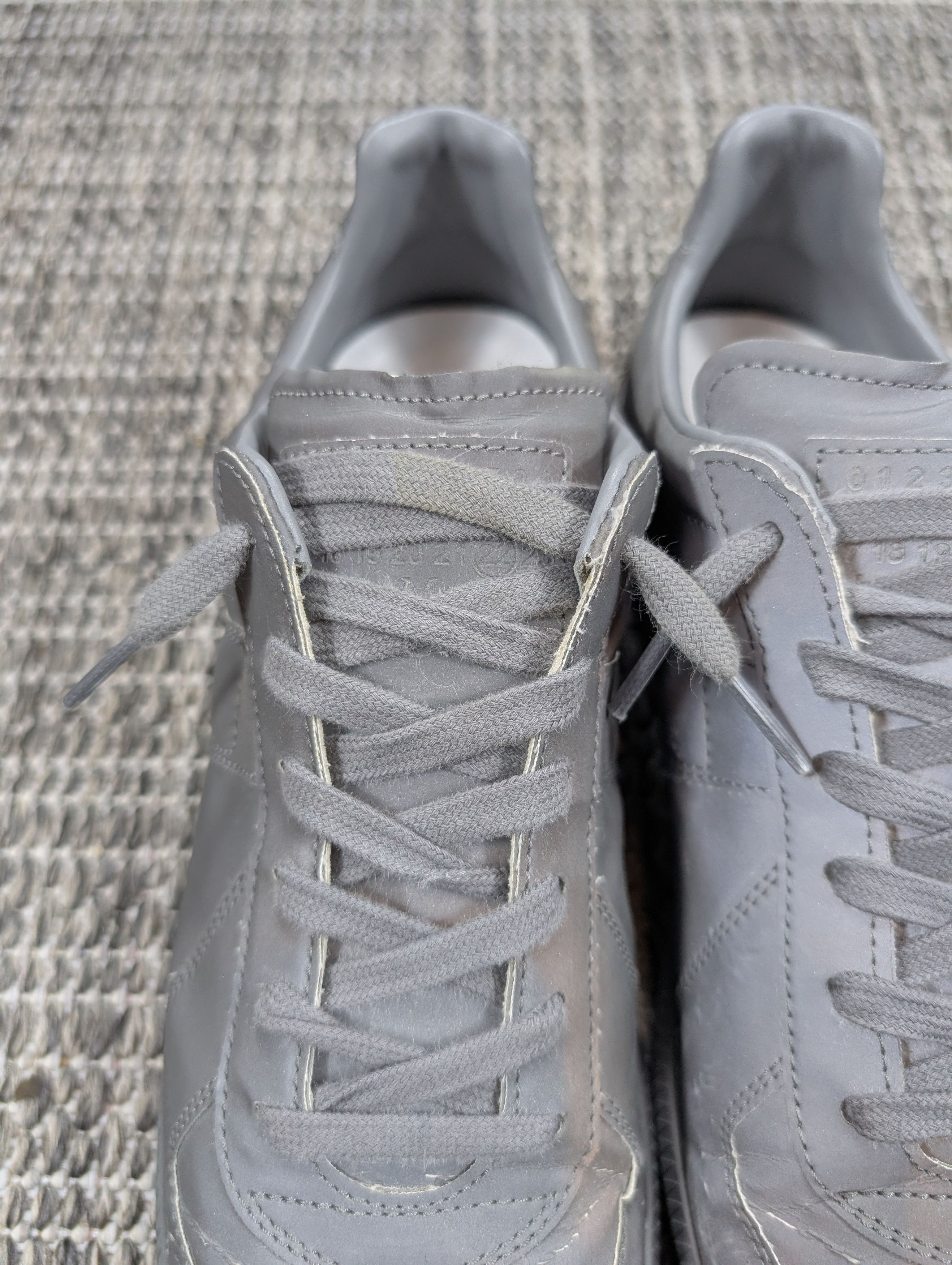 Maison Margiela Maison Margiela Gat 3M Reflective Grey Silver Sneakers Size US 9 / EU 42 - 6 Thumbnail