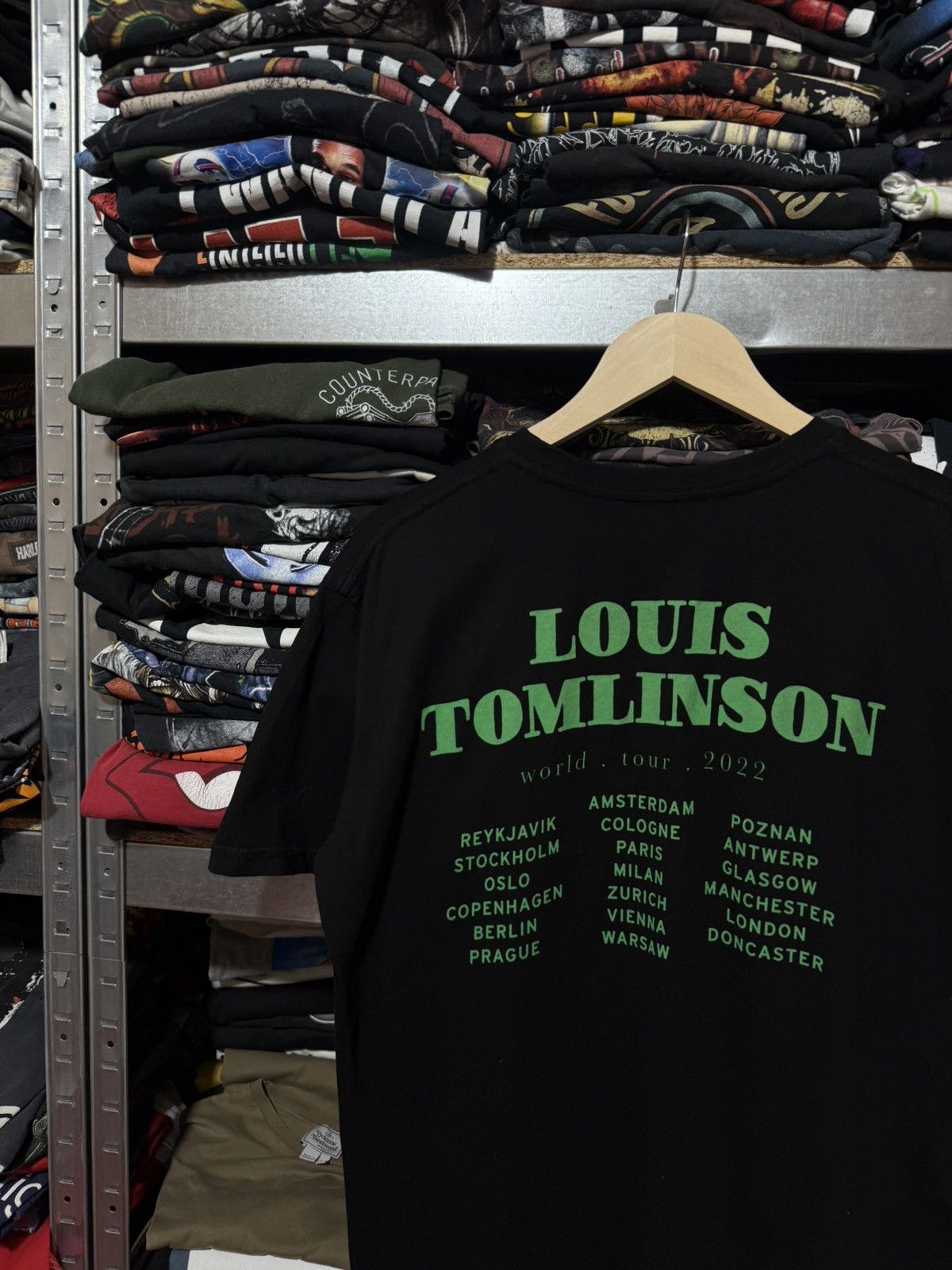 Band Tees Rare Louis Tomlinson World Tour 2022 T-Shirt Y2K Hype Size US XL / EU 56 / 4 - 3 Thumbnail