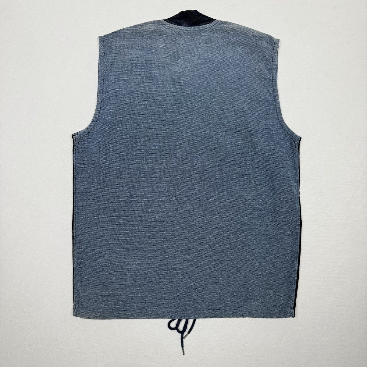 AG Adriano Goldschmied AG Adriano Goldschmied Vest Mens M Blue Zip Up Made USA Size US M / EU 48-50 / 2 - 6 Thumbnail