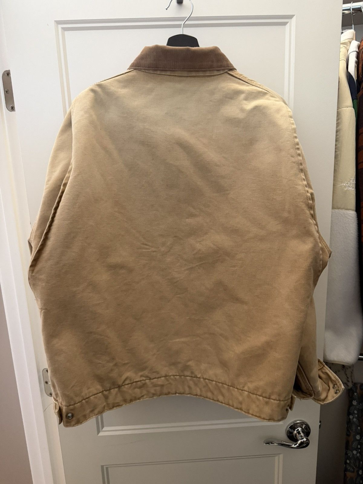 Carhartt Carhartt J97 Tan Detroit Jacket Size US XL / EU 56 / 4 - 3 Thumbnail