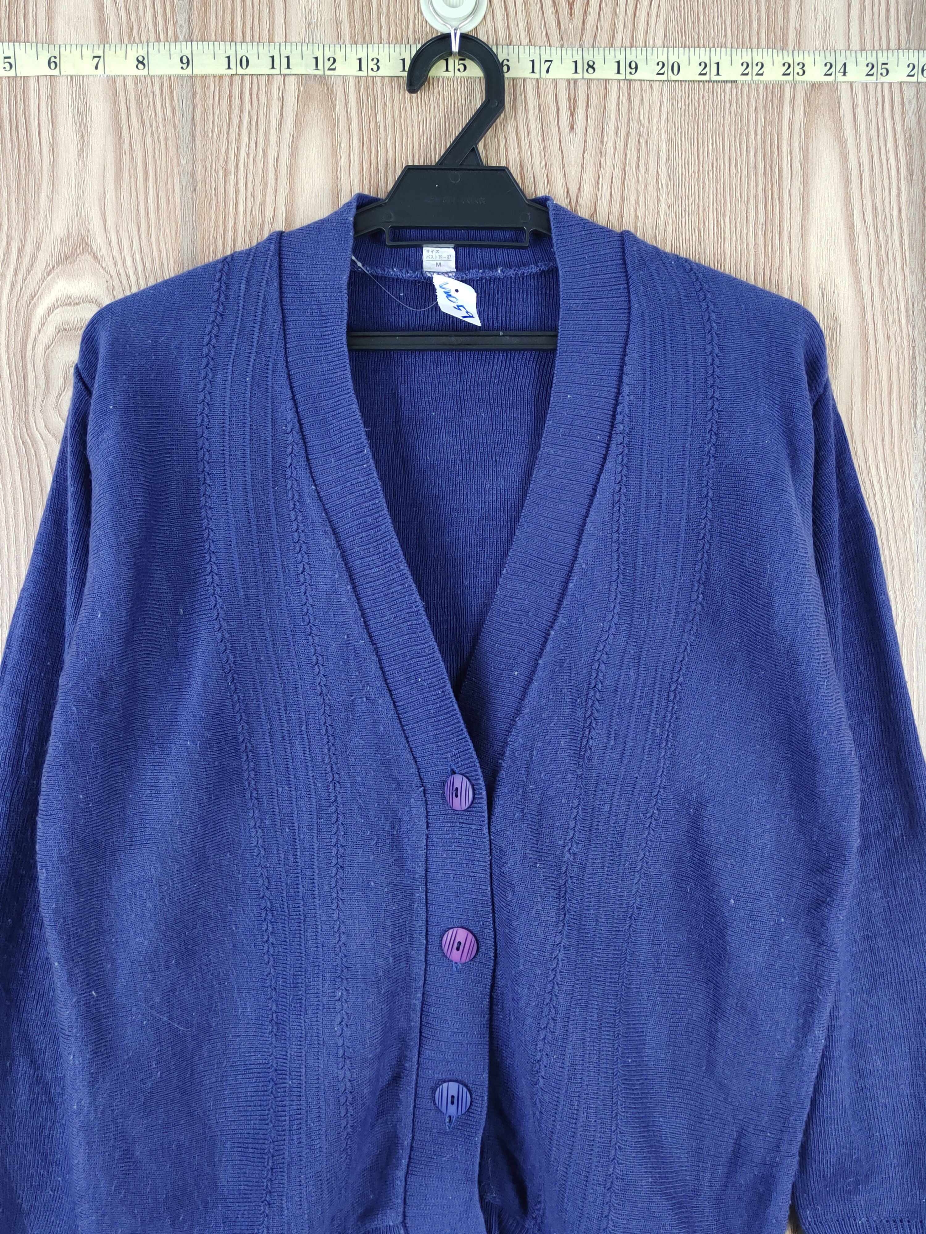 Japanese Brand Japan vintage Knitwear Cardigan #W059 Size US M / EU 48-50 / 2 - 2 Thumbnail