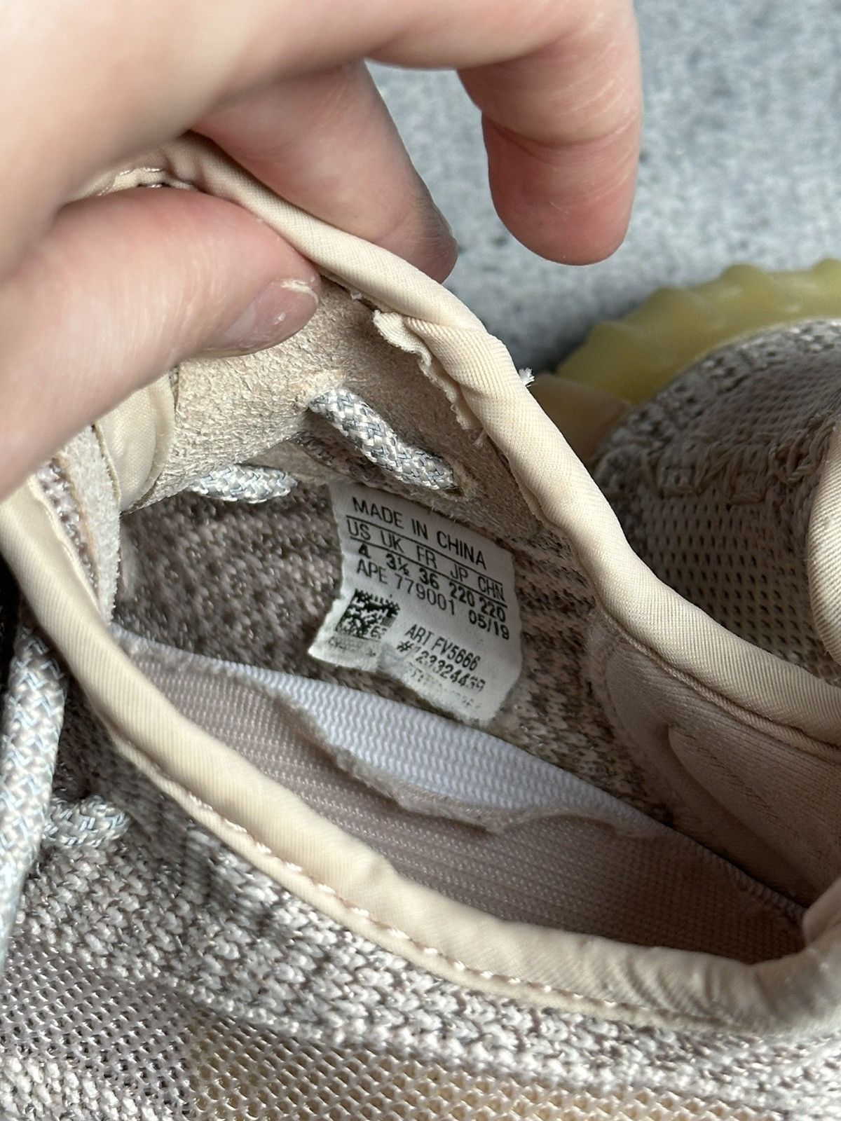Yeezy Adidas Yeezy Boost 350 V2 Synth Reflective Size US 5.5 / IT 35.5 - 22 Thumbnail