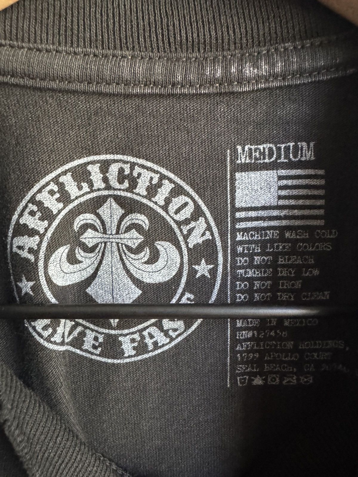 Ken Carson Ken Carson Affliction Gorecore Osidian Tee Size US M / EU 48-50 / 2 - 5 Thumbnail