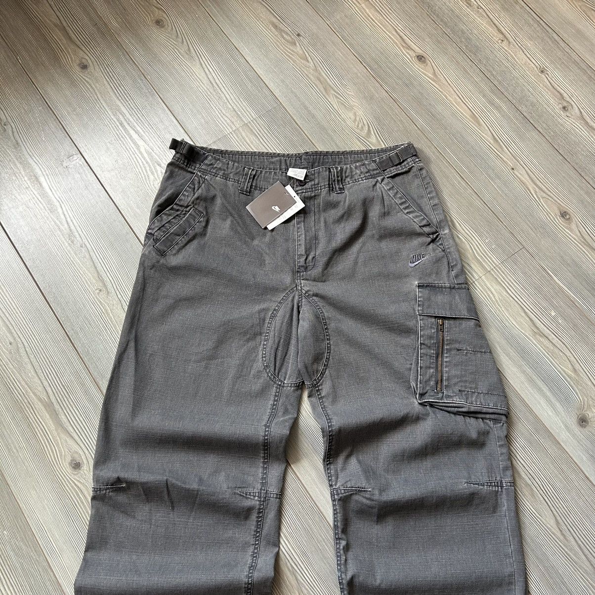 Nike × Vintage NWT Vintage Nike Faded Cargo Pants Travis Scott Style Size US 34 / EU 50 - 2 Thumbnail
