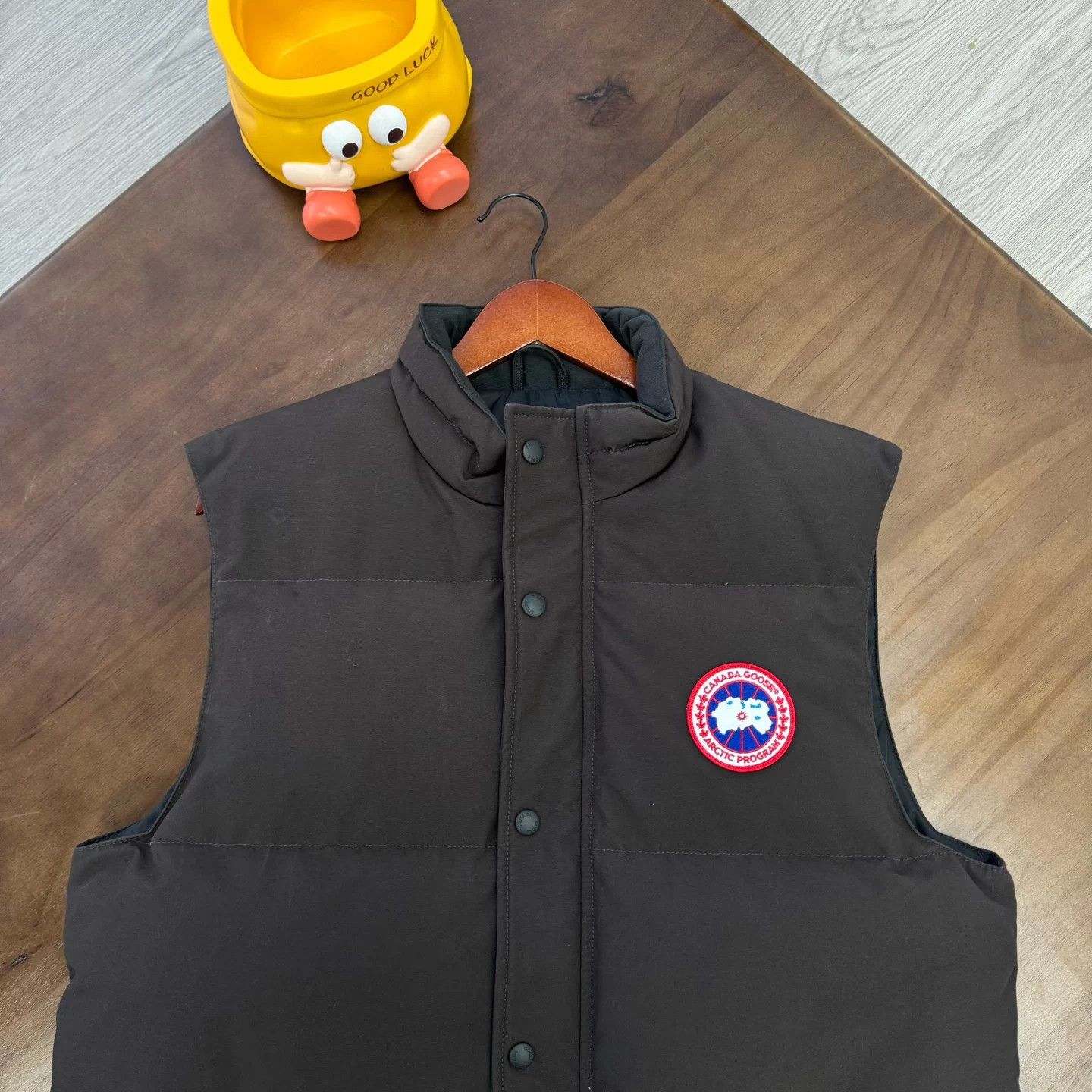Canada Goose Down Vest Charcoal L - Excellent Cond.