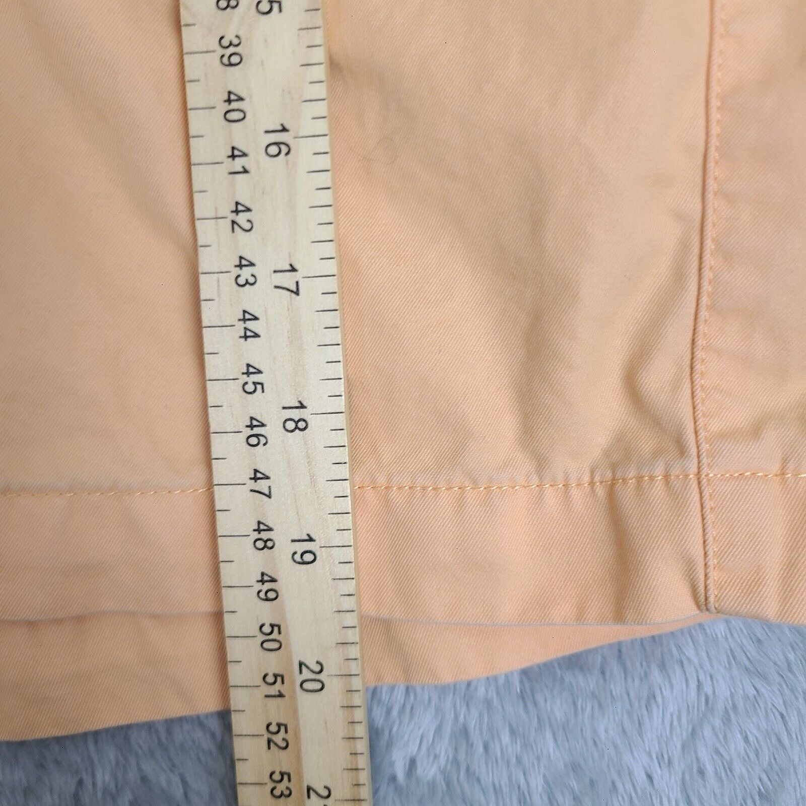 Peter Millar Peter Millar Chino Flat Front Shorts Peach Color Mens Size 4 Size US 40 / EU 56 - 4 Thumbnail