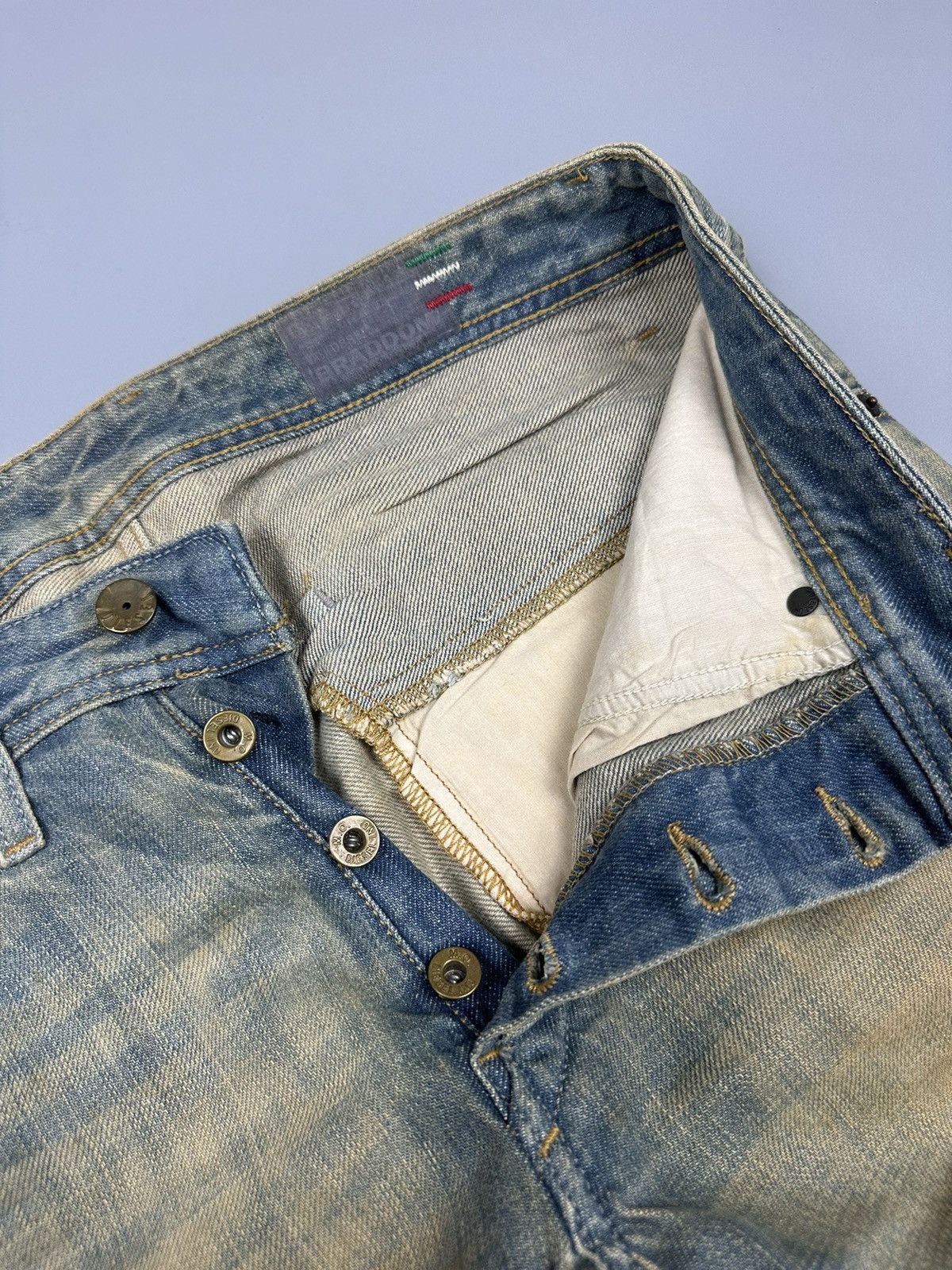 Diesel Distressed Diesel Rust Look Denim Size US 32 / EU 48 - 8 Thumbnail