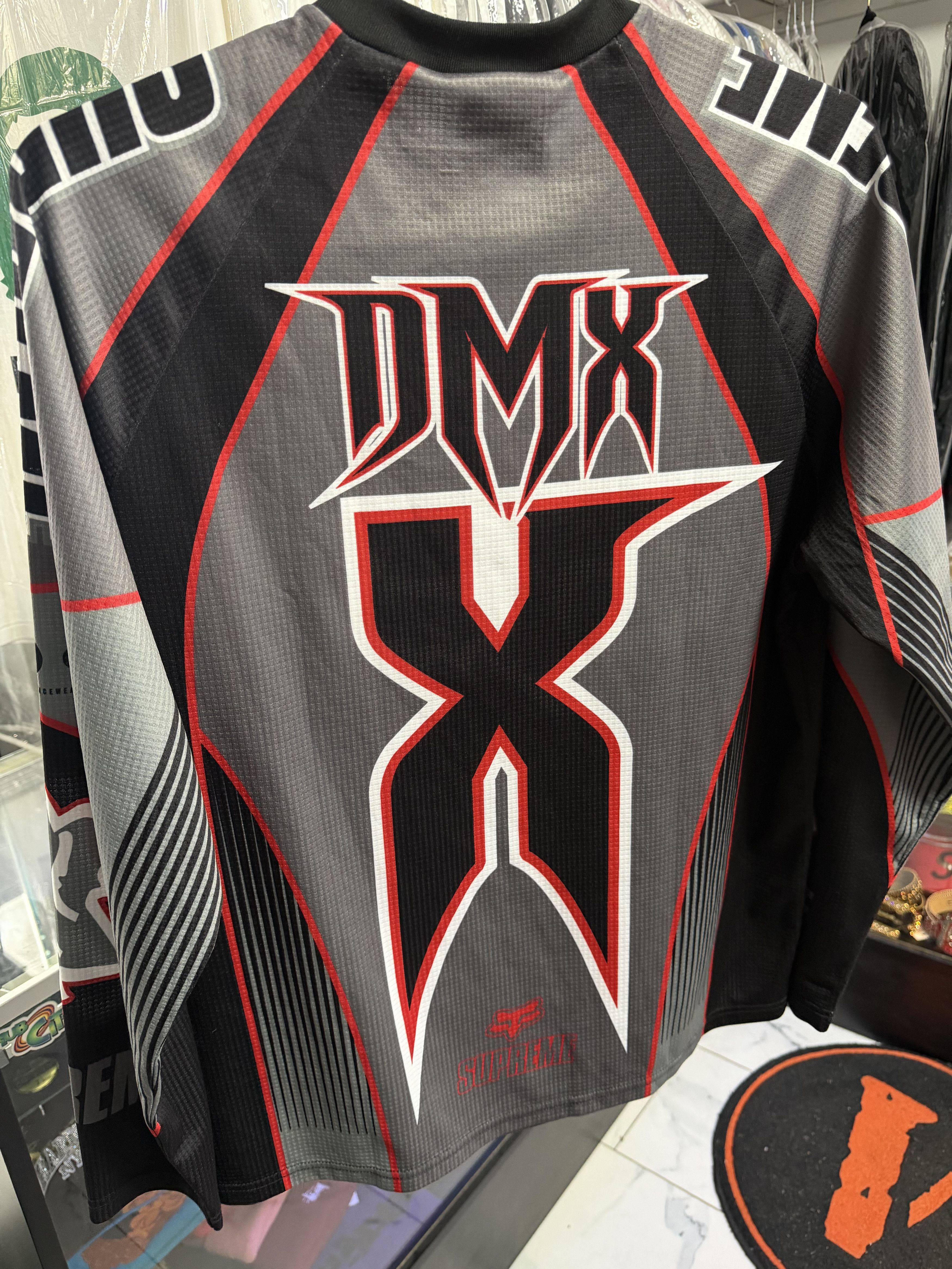 Supreme Supreme Fox Racing DMX Jersey Black Size Medium | Grailed