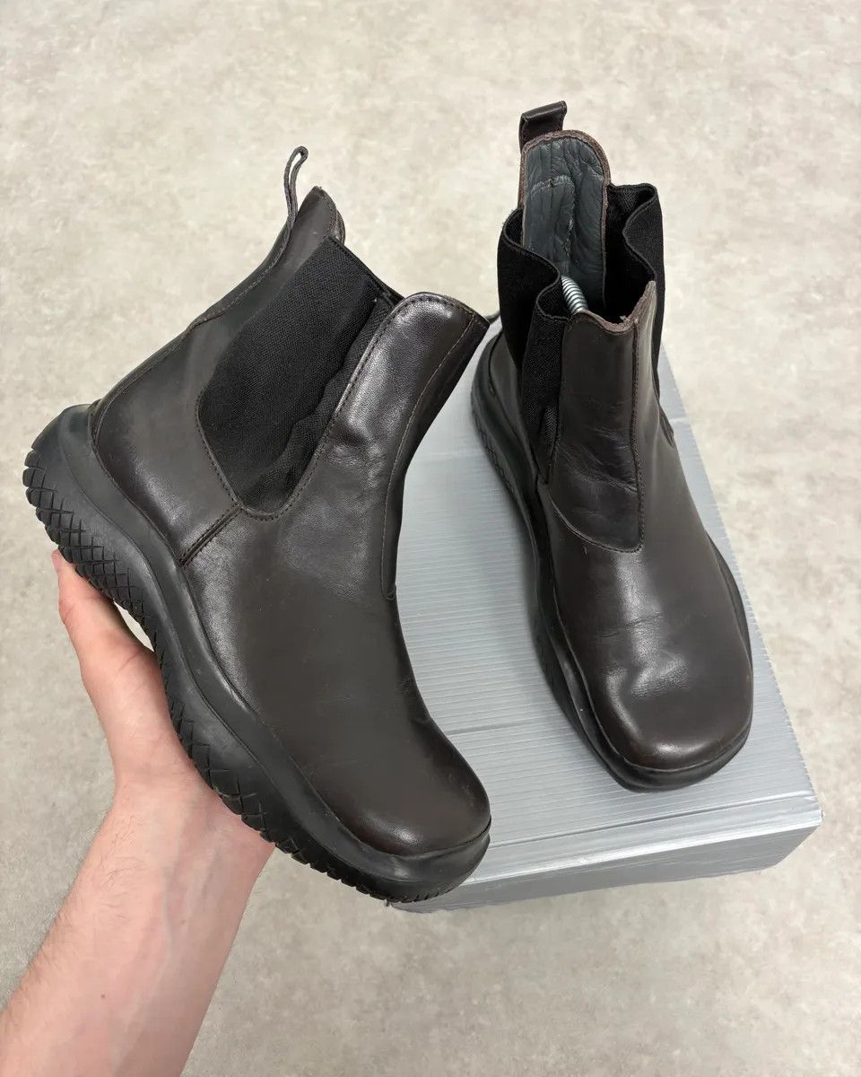 Prada FW1999 Prada Black Vibram Prenium Leather Boots Size US 6.5 / IT 36.5 - 1 Thumbnail