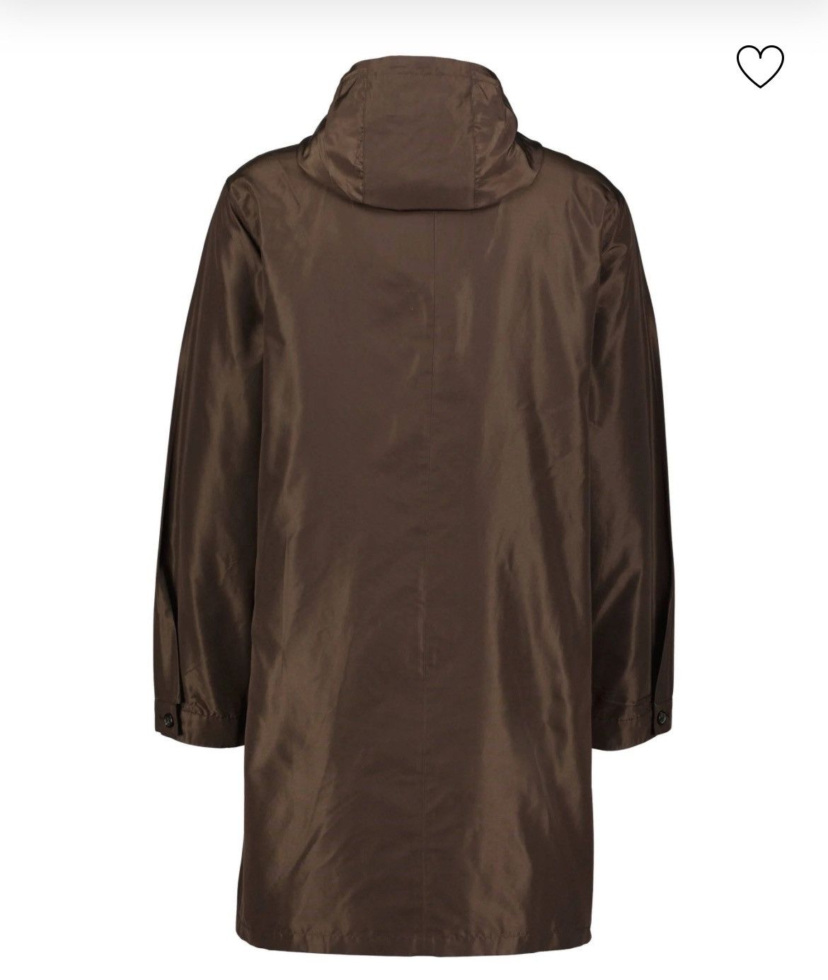 Prada Prada | Men's silk coat with hood HOOD TRENCH Size US M / EU 48-50 / 2 - 2 Thumbnail
