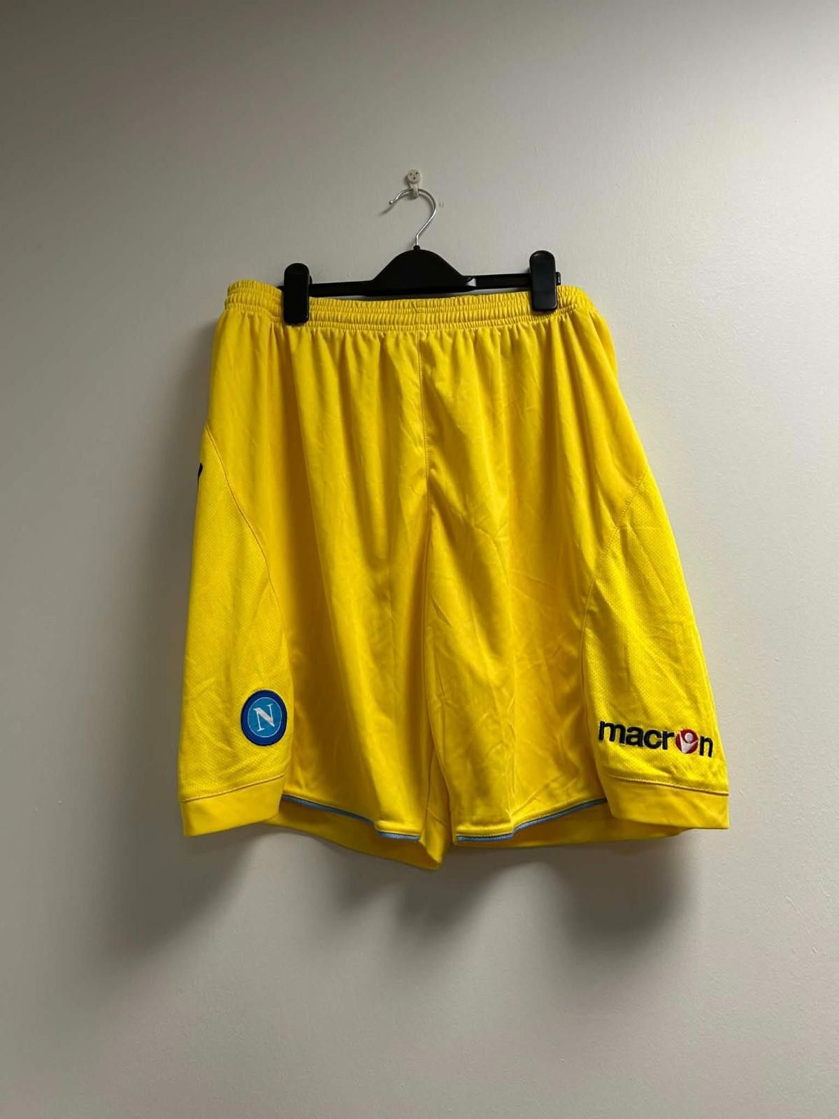 Macron Napoli 2013-2014 Away Football Shorts (Bnwot) XXL Size ONE SIZE - 1 Preview