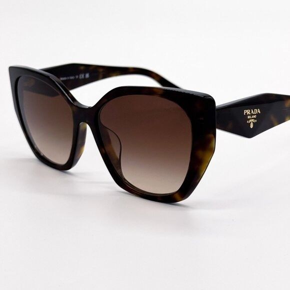 Prada NEW PRADA SUNGLASSES PR19ZSF 2AU6S1, PR 19ZSF 2AU6S1 HAVANA Size ONE SIZE - 3 Thumbnail