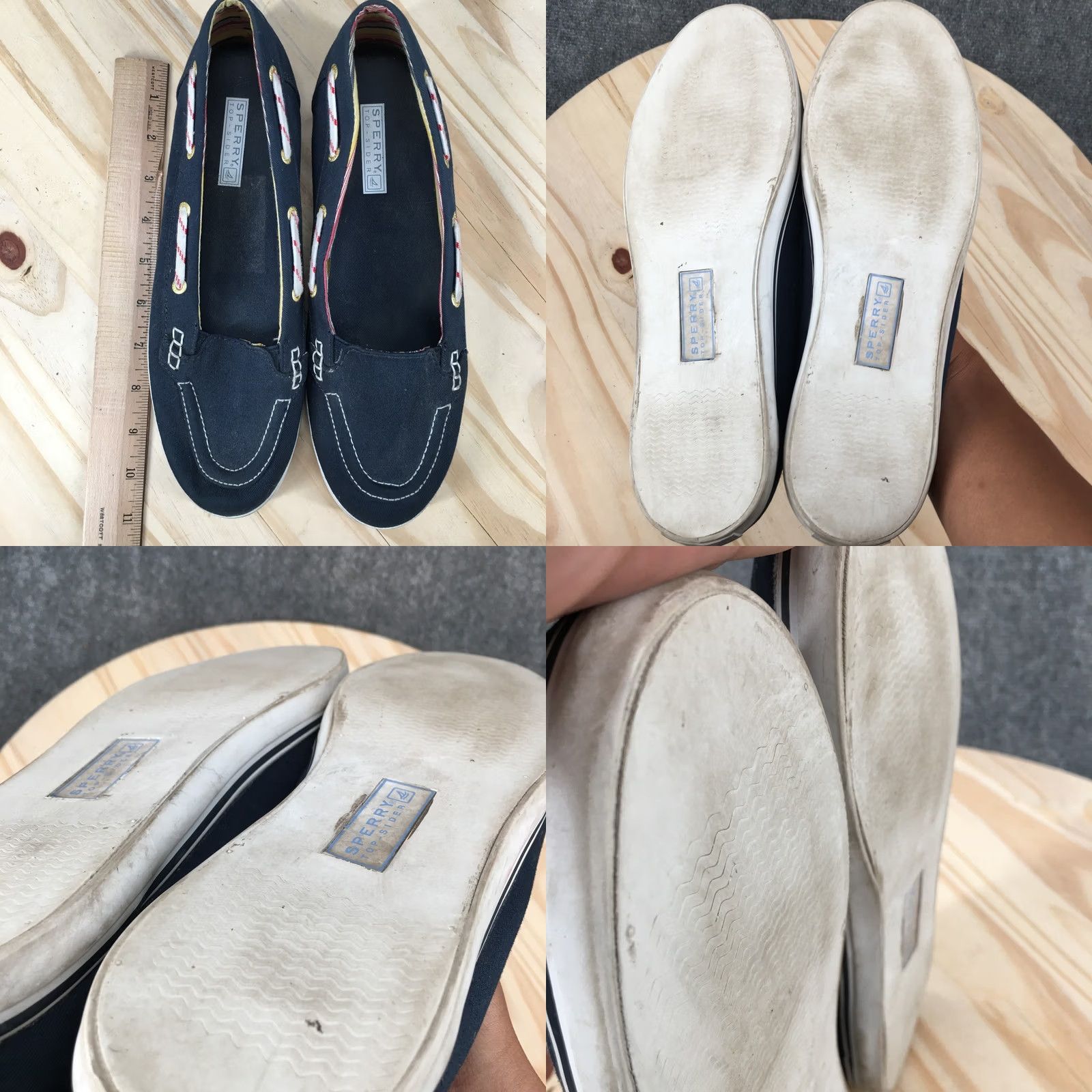 Sperry SPERRY Shoes Womens 10 M Loafers Slip On Comfort Flats Blue Top Sider STS91238 Size L / US 10 / IT 46 - 8 Thumbnail