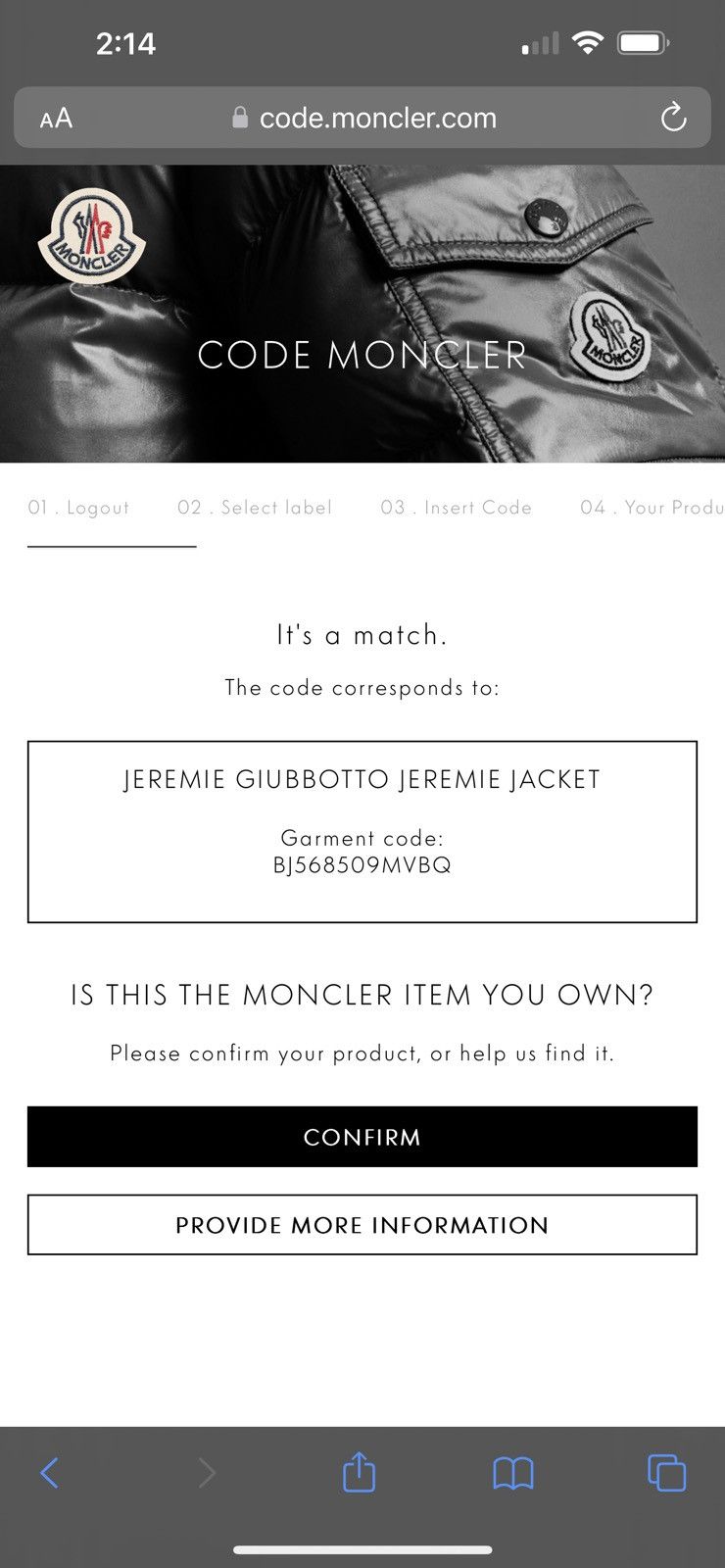 Moncler 🔥🔥 Moncler x AMI Jeremie Jacket Size US L / EU 52-54 / 3 - 19 Thumbnail