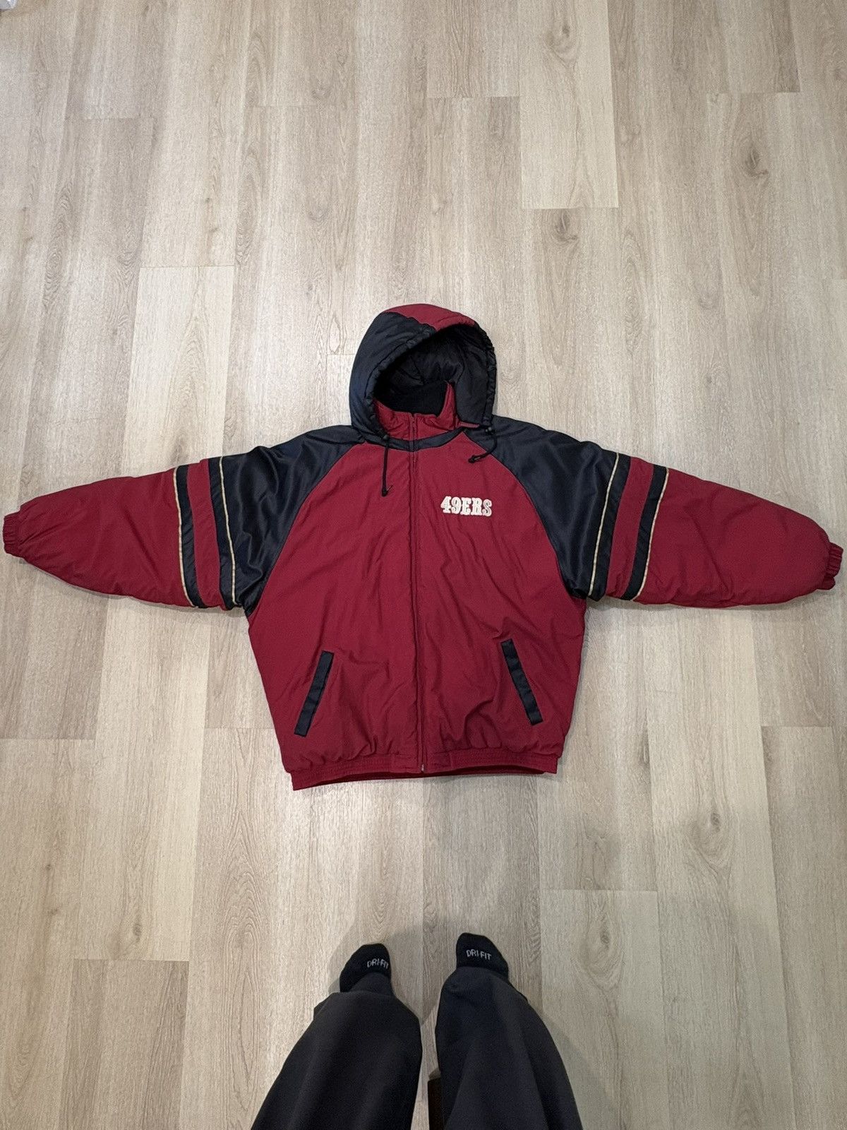 Starter 49ers Starter Jacket Vintage Puffer Size US XL / EU 56 / 4 - 1 Thumbnail