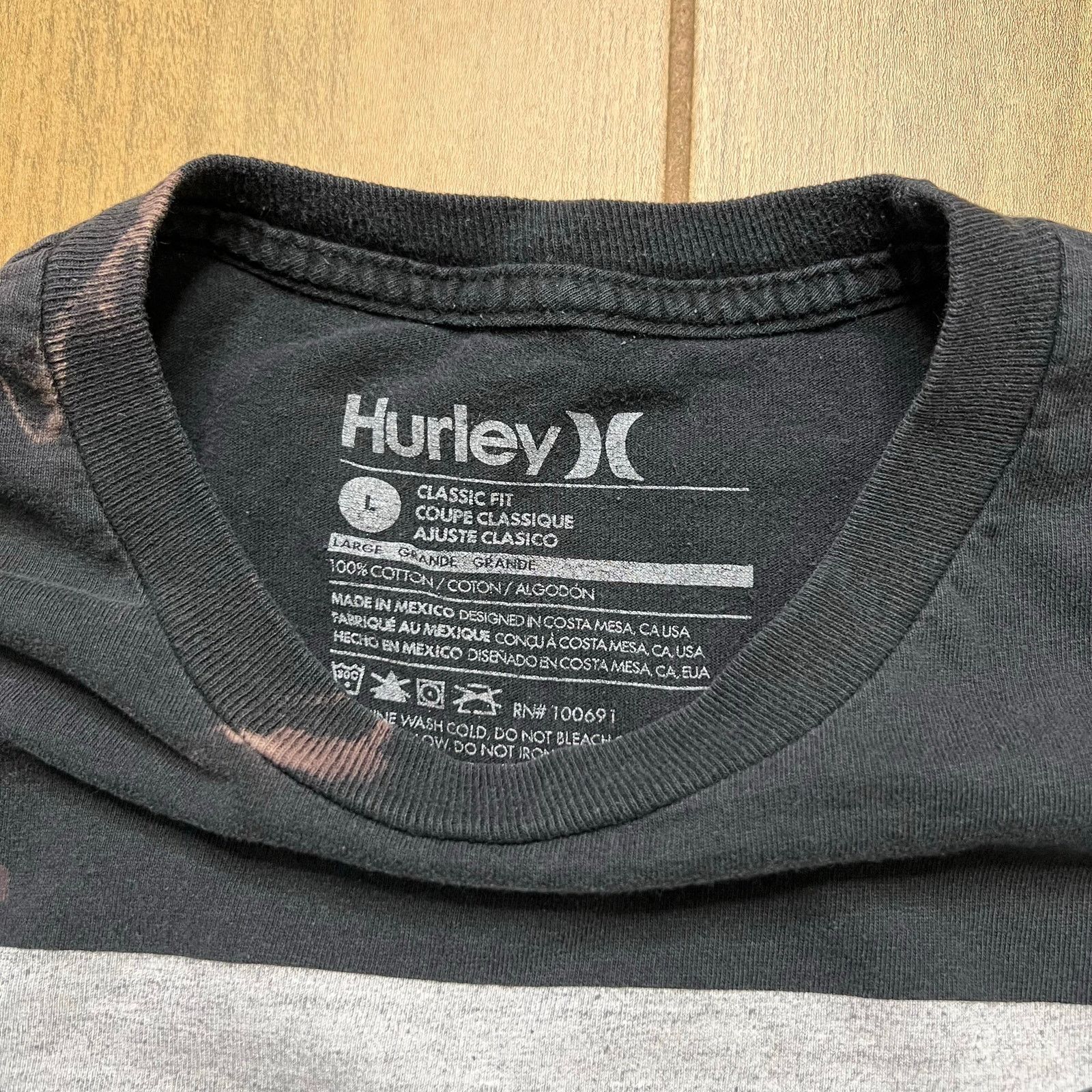 Hurley Y2K Hurley T-Shirt Men’s Size Large Black Graphic Logo Size US L / EU 52-54 / 3 - 3 Thumbnail