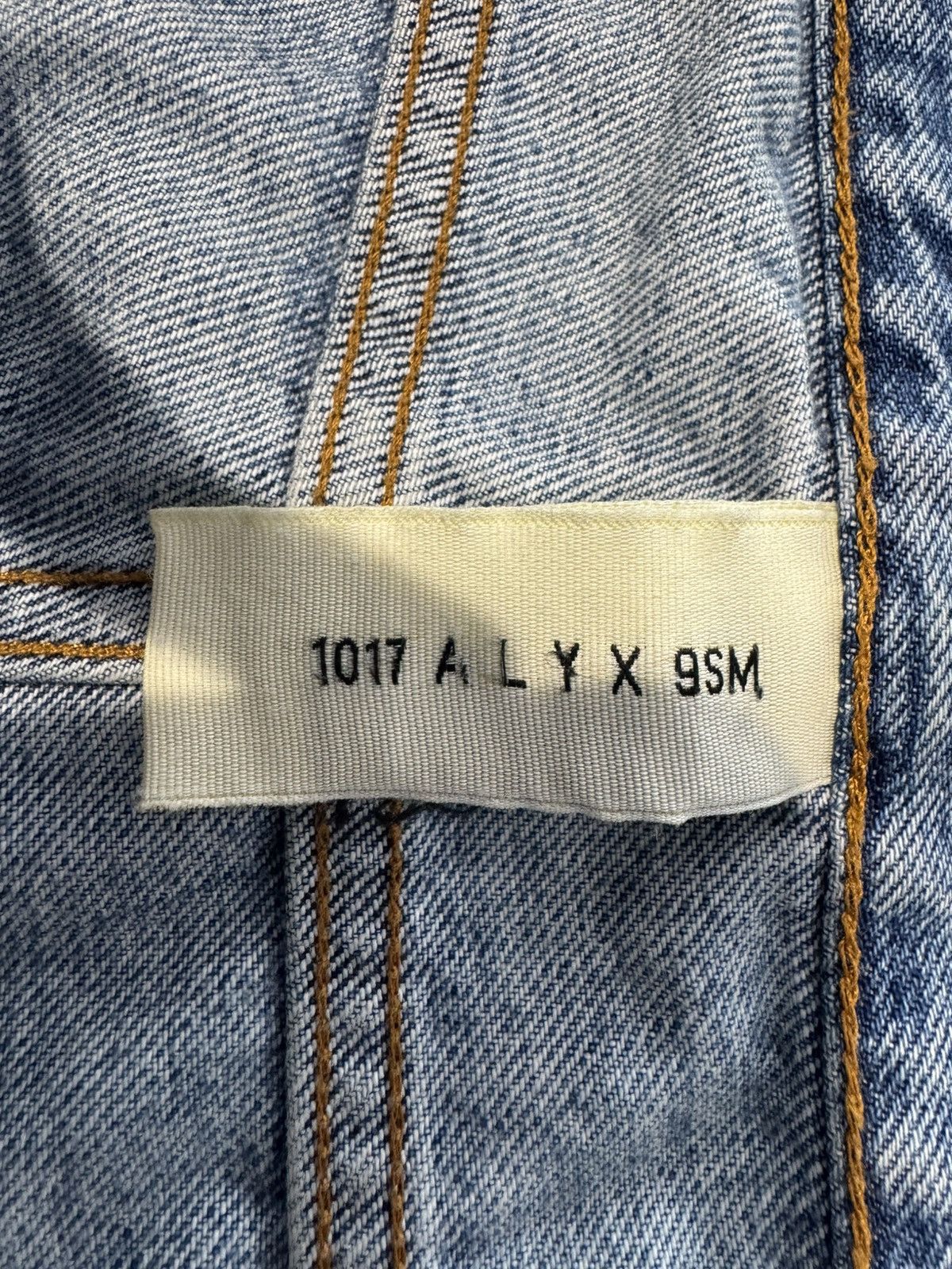 1017 ALYX 9SM 1017 Alyx 9SM Slashed Thorn Distressed Denim Jeans Size US 36 / EU 52 - 3 Thumbnail