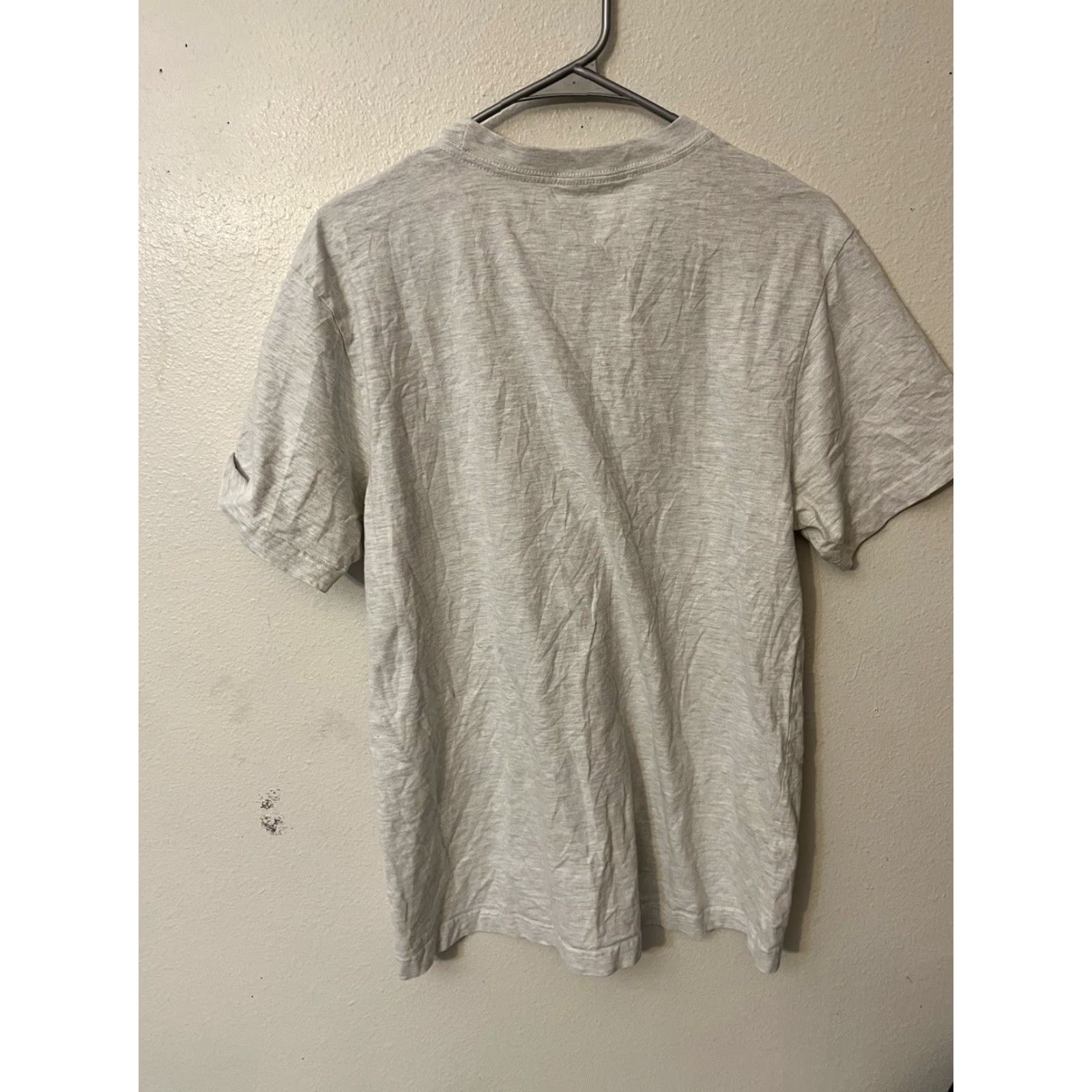 Dickies Dickies T-Shirt Mens Short Sleeve Crew Neck Pocket Gray Solid Oatmeal Medium Size US M / EU 48-50 / 2 - 2 Thumbnail