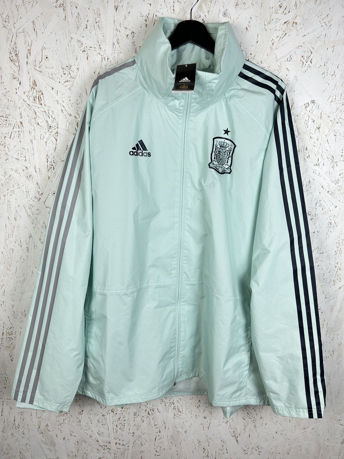 Adidas NWT Adidas Spain FEF Storm Jacket Aeroready Parka XXL Size US XXL / EU 58 / 5 - 1 Thumbnail