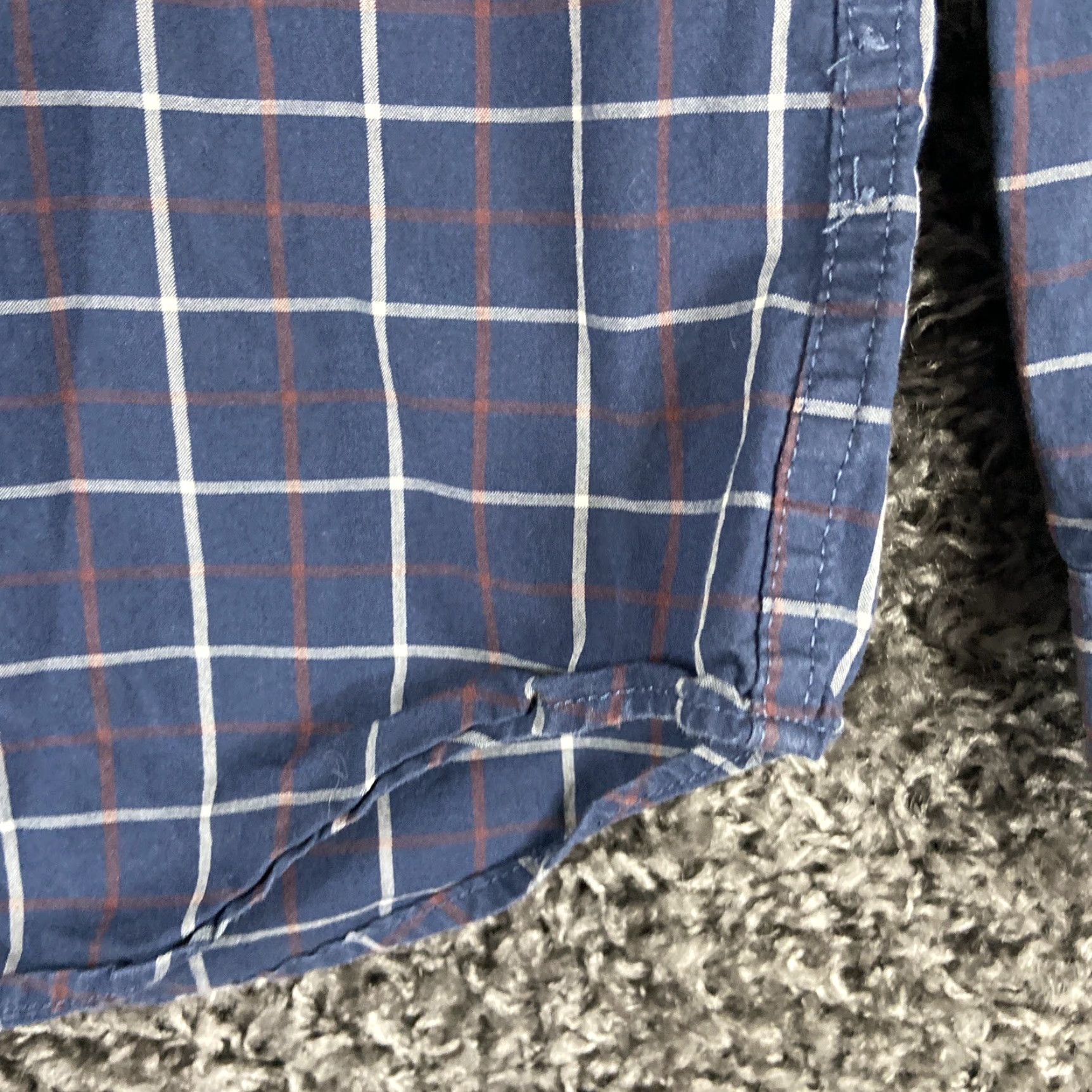 J.Crew J.CREW Men's Long Sleeve Blue Plaid Button-Up Shirt Size M Size US M / EU 48-50 / 2 - 2 Thumbnail