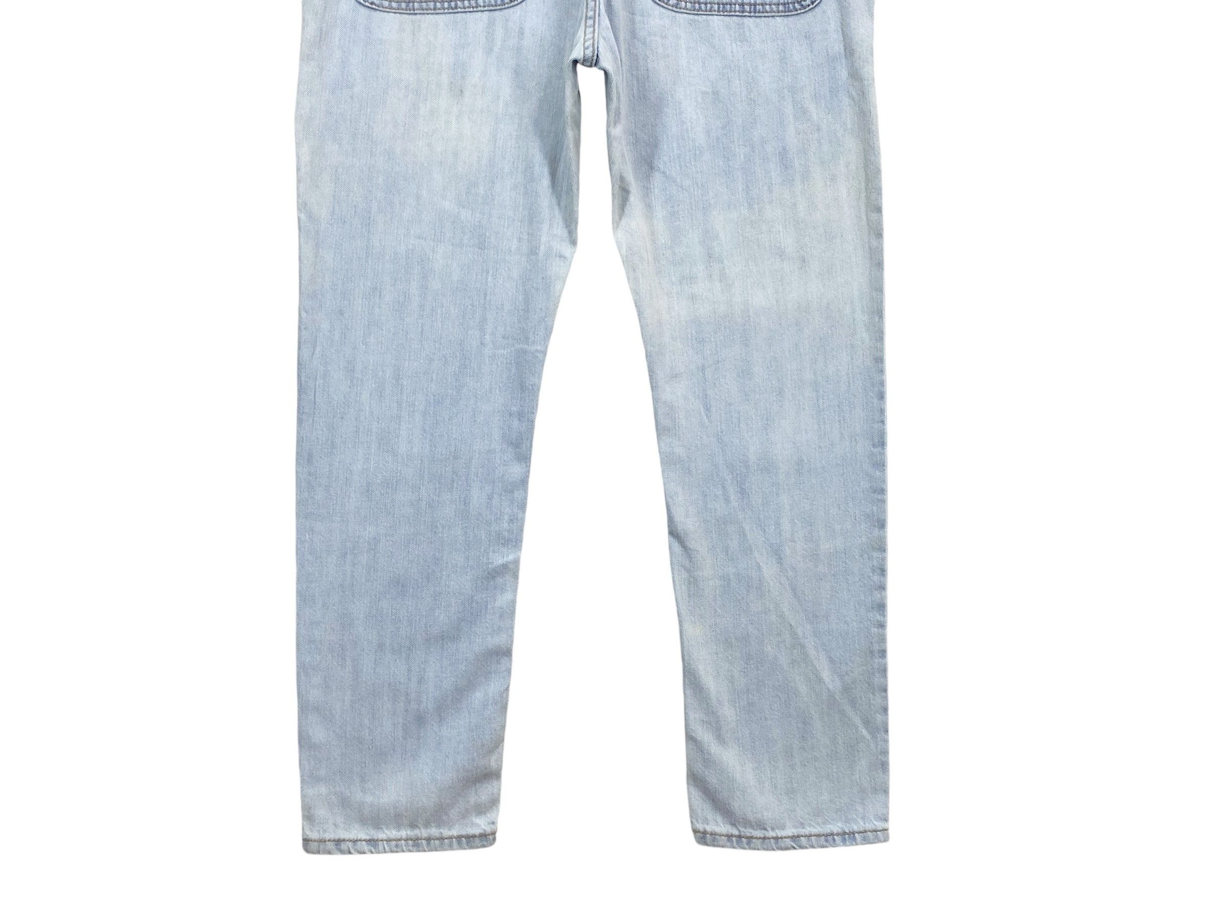 Big John × Vintage Gap Carpenter Light Wash Baker Pocket Bib Overalls Size US 33 - 8 Thumbnail