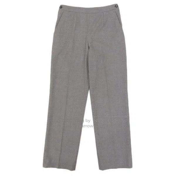 Hermes Hermes Margiela Era Leather Wool Grey Size 26" / US 2 / IT 38 - 1 Thumbnail