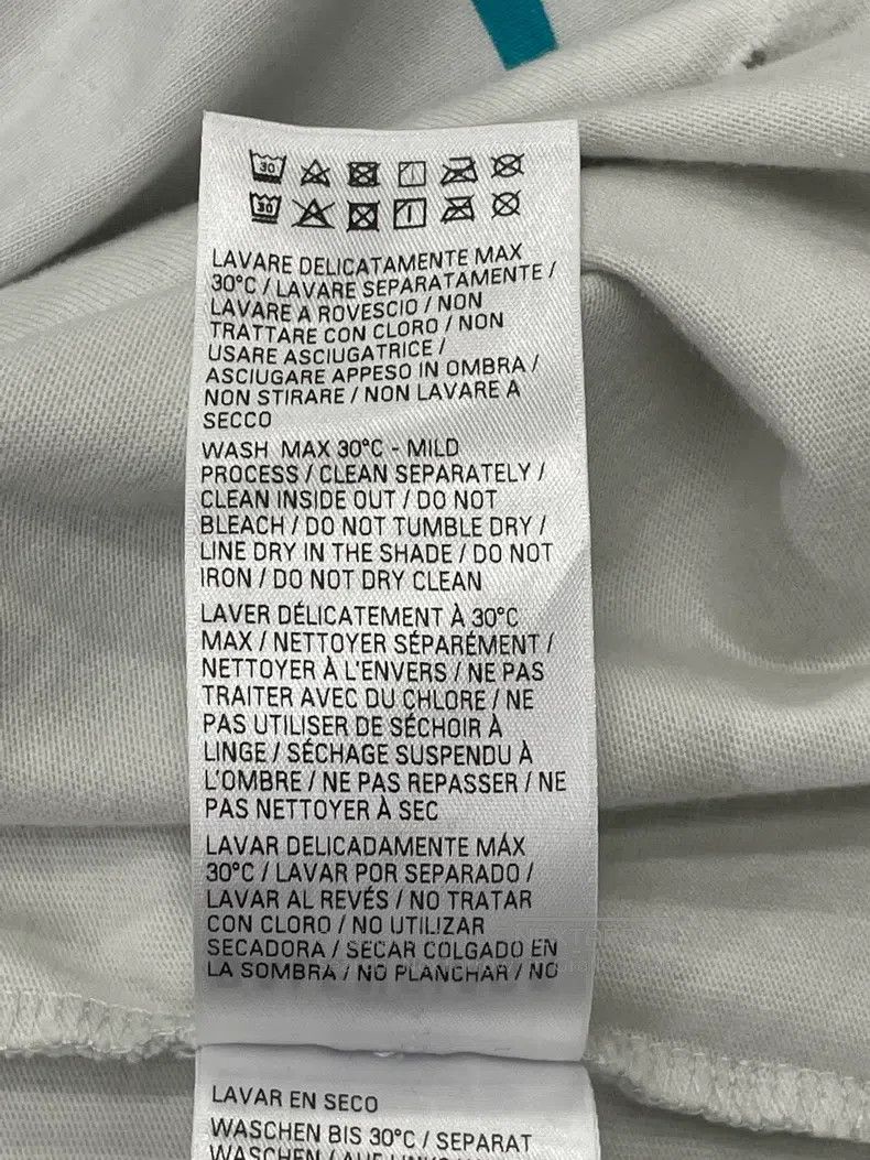 Balenciaga Balenciaga White Letter Logo Short-Sleeve T-Shirt Size US S / EU 44-46 / 1 - 6 Thumbnail