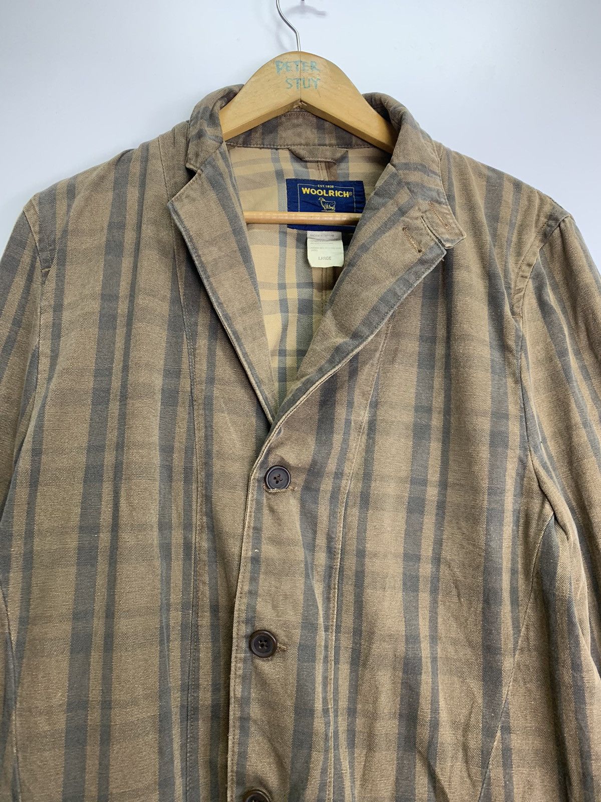 Vintage × Woolrich Woolen Mills Vintage Wool rich Jacket Size US L / EU 52-54 / 3 - 3 Thumbnail