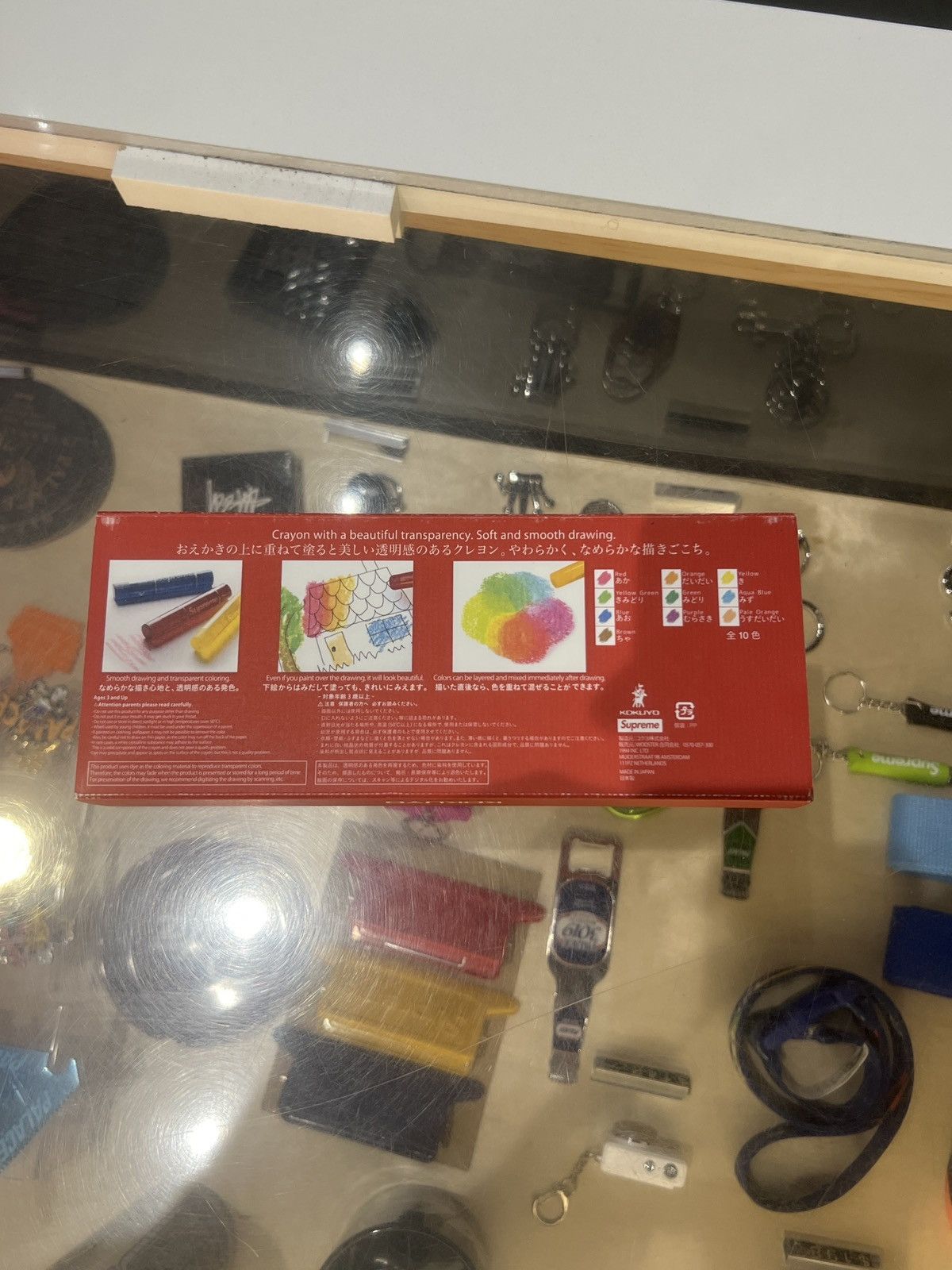 Supreme Supreme Kokuyo Translucent Crayons (Pack of 10) Size ONE SIZE - 2 Thumbnail