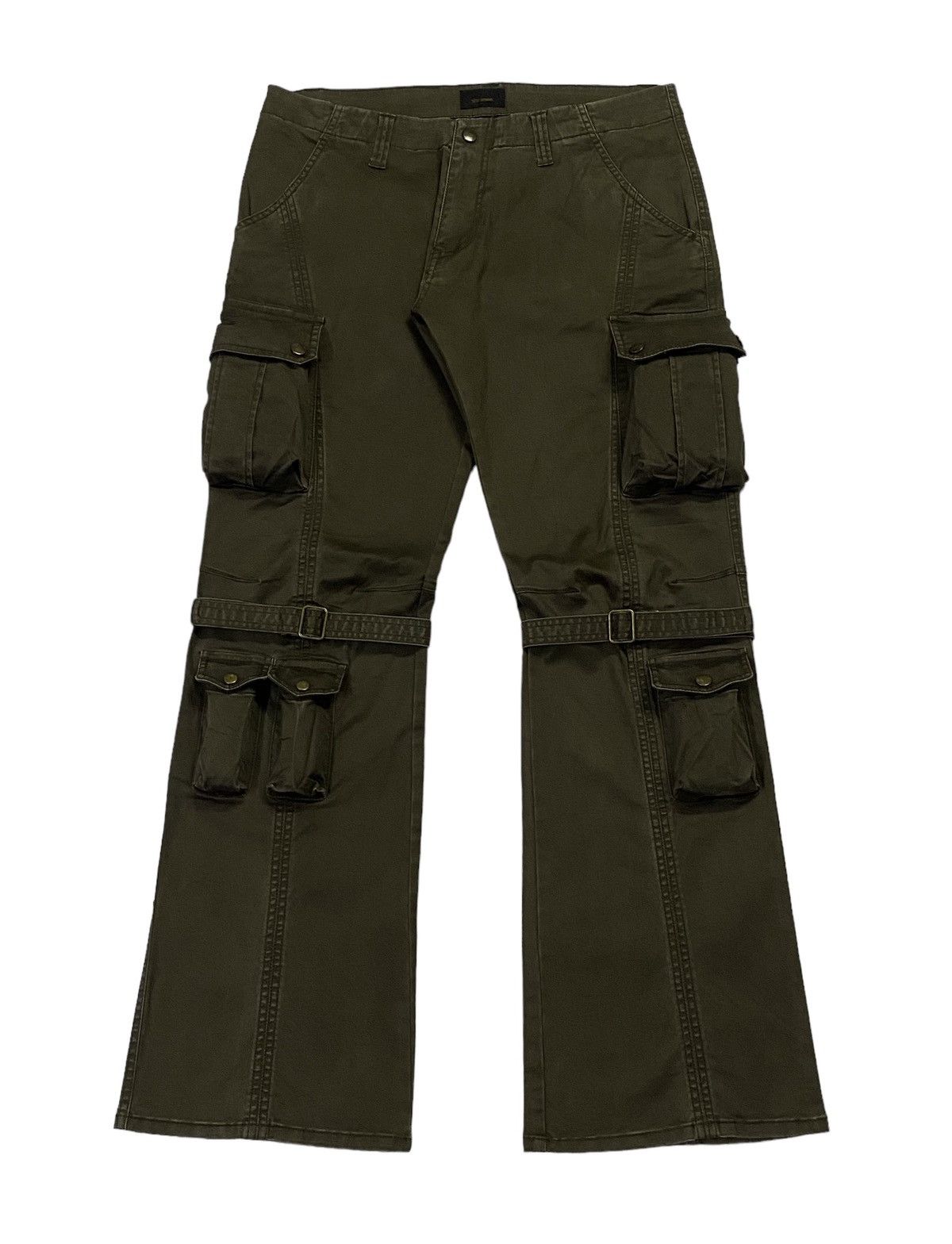 Tete Homme Tete Homme By Issey Miyake Tactical Bondage Stretches Pants Size US 34 / EU 50 - 2 Thumbnail