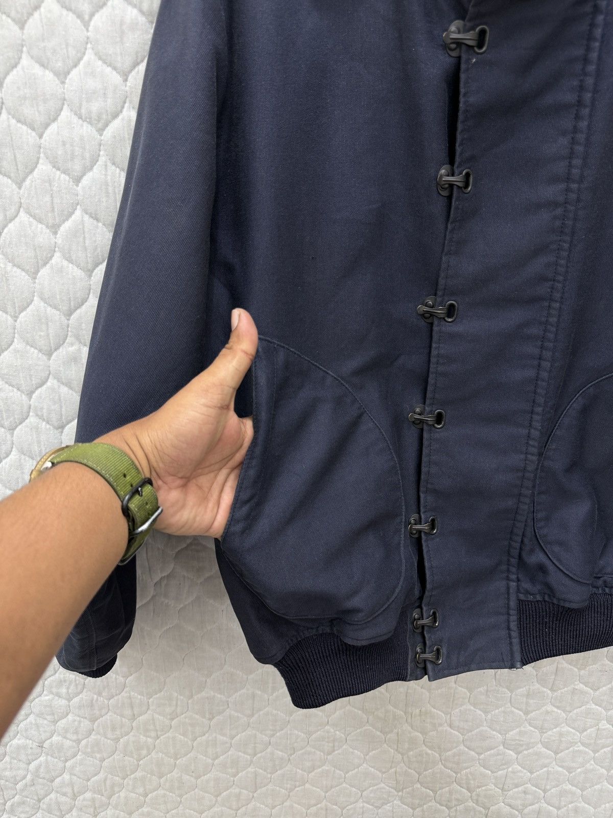 Buzz Rickson's 💥💥🔥STEALS US NAVY DECK HOOK JACKET Size US M / EU 48-50 / 2 - 13 Thumbnail