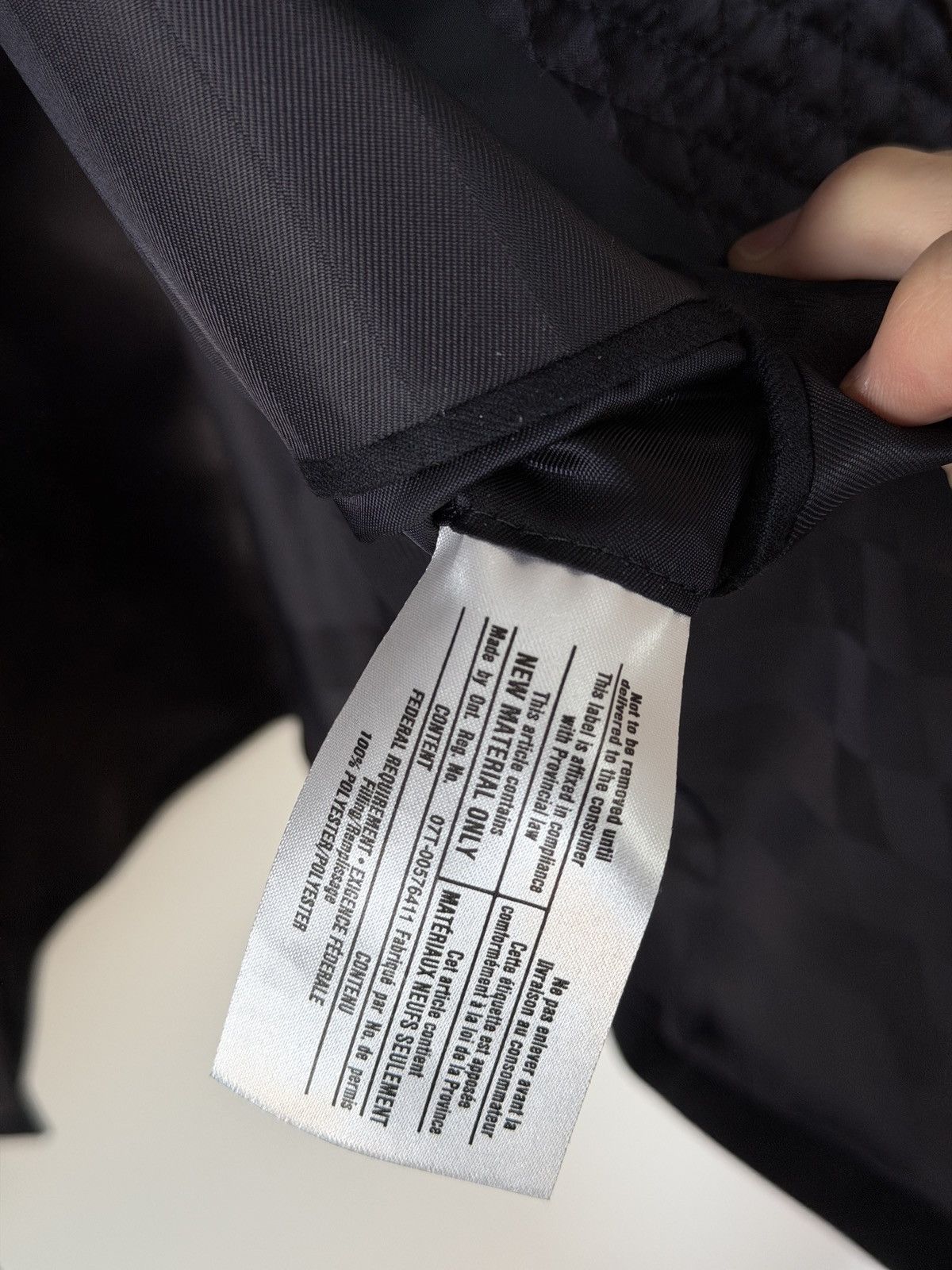 Burberry London Wool Cashmere Blazer with Quilted Vest Insert Navy 56 Size 52R - 19 Thumbnail