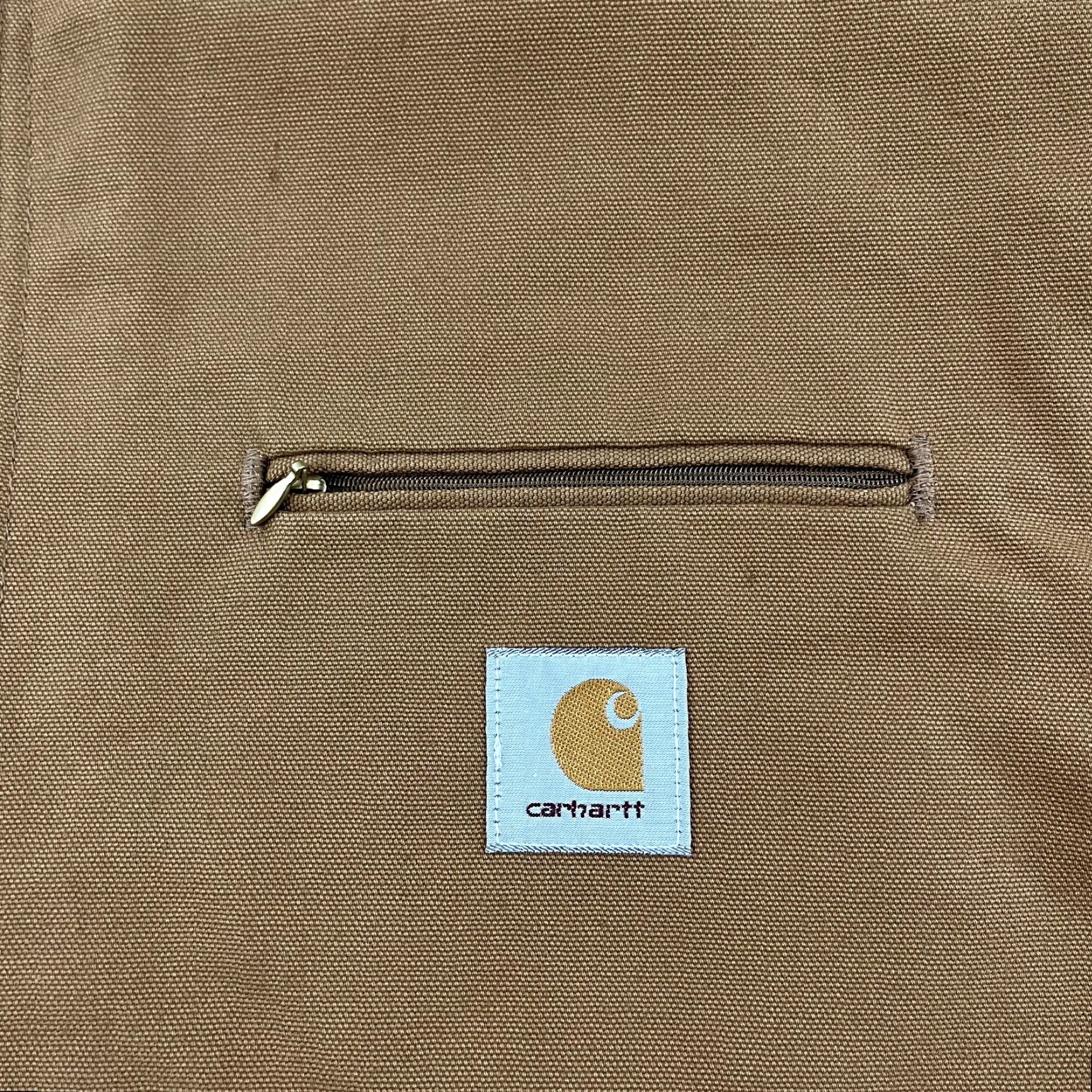 Carhartt VINTAGE Carhartt Jacket Mens 50 Tall Brown Detroit Blanket Lined USA Overcoat Long 90s Classic Workwear Mens Size US M / EU 48-50 / 2 - 3 Thumbnail